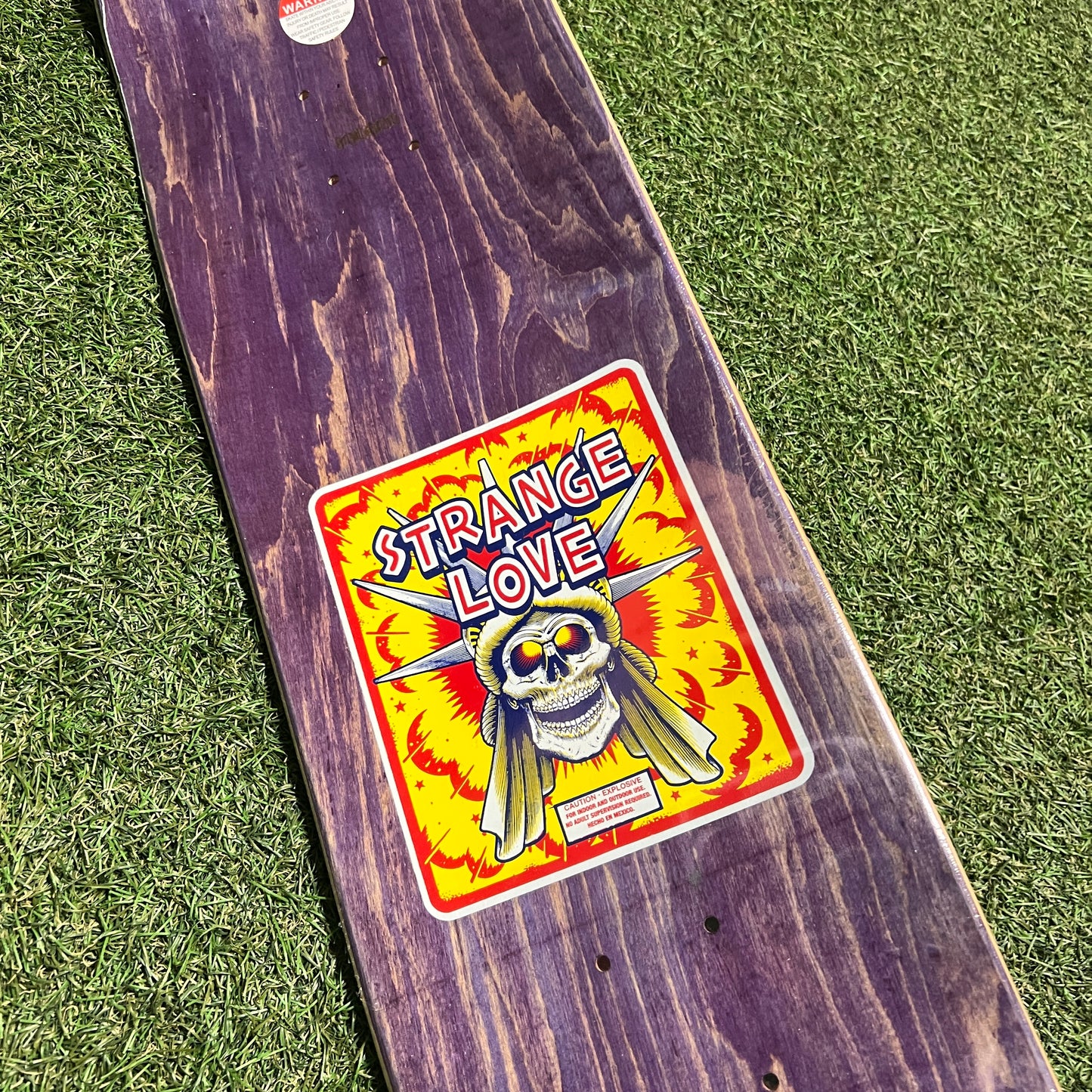 StrangeLove Liberty Yellow Skateboard NEW x12488