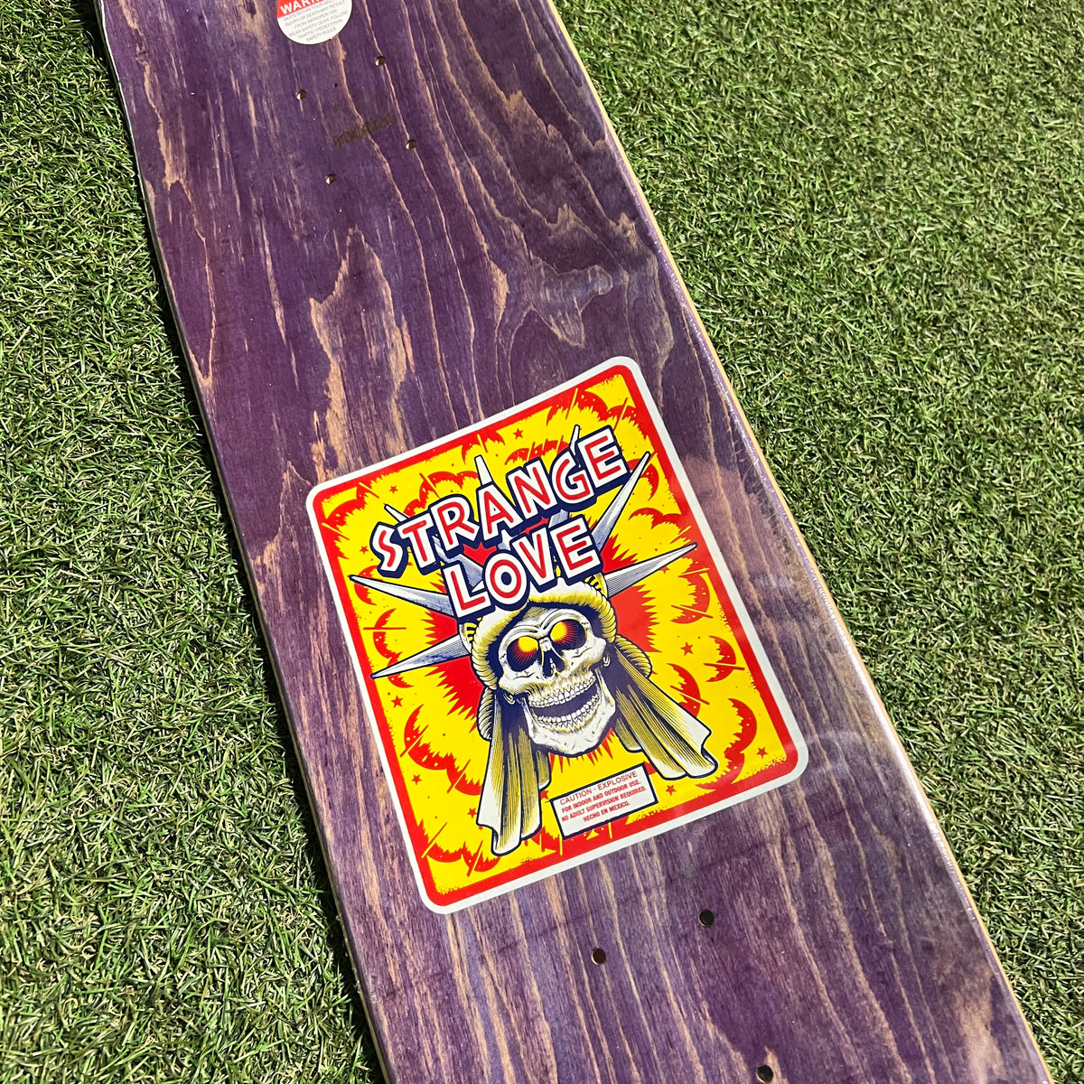 StrangeLove Liberty Yellow Skateboard NEW x12488
