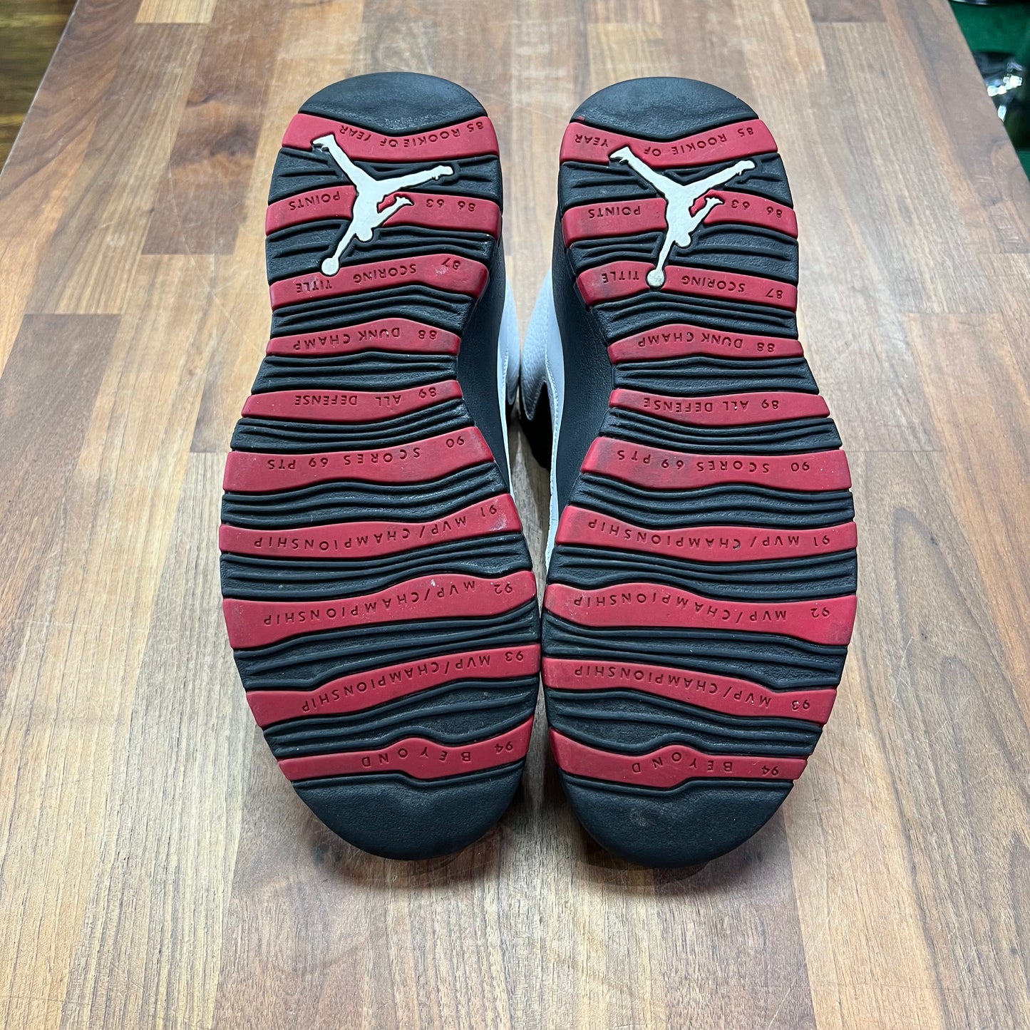 Jordan 10 Retro Chicago Bulls (2012) Size 11.5 USED S15738