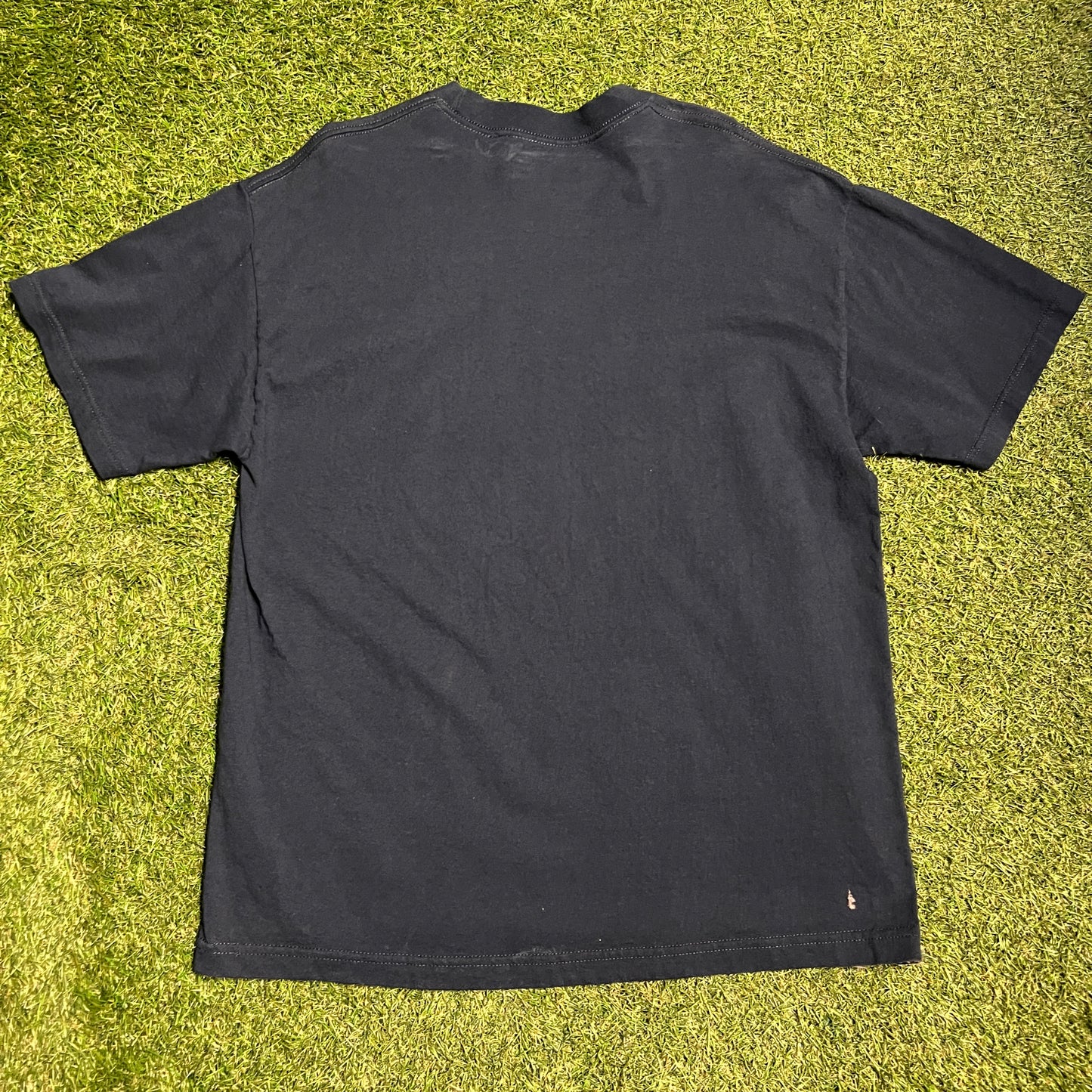 Vintage Nike Red Check Navy Tee Size XL USED v11117