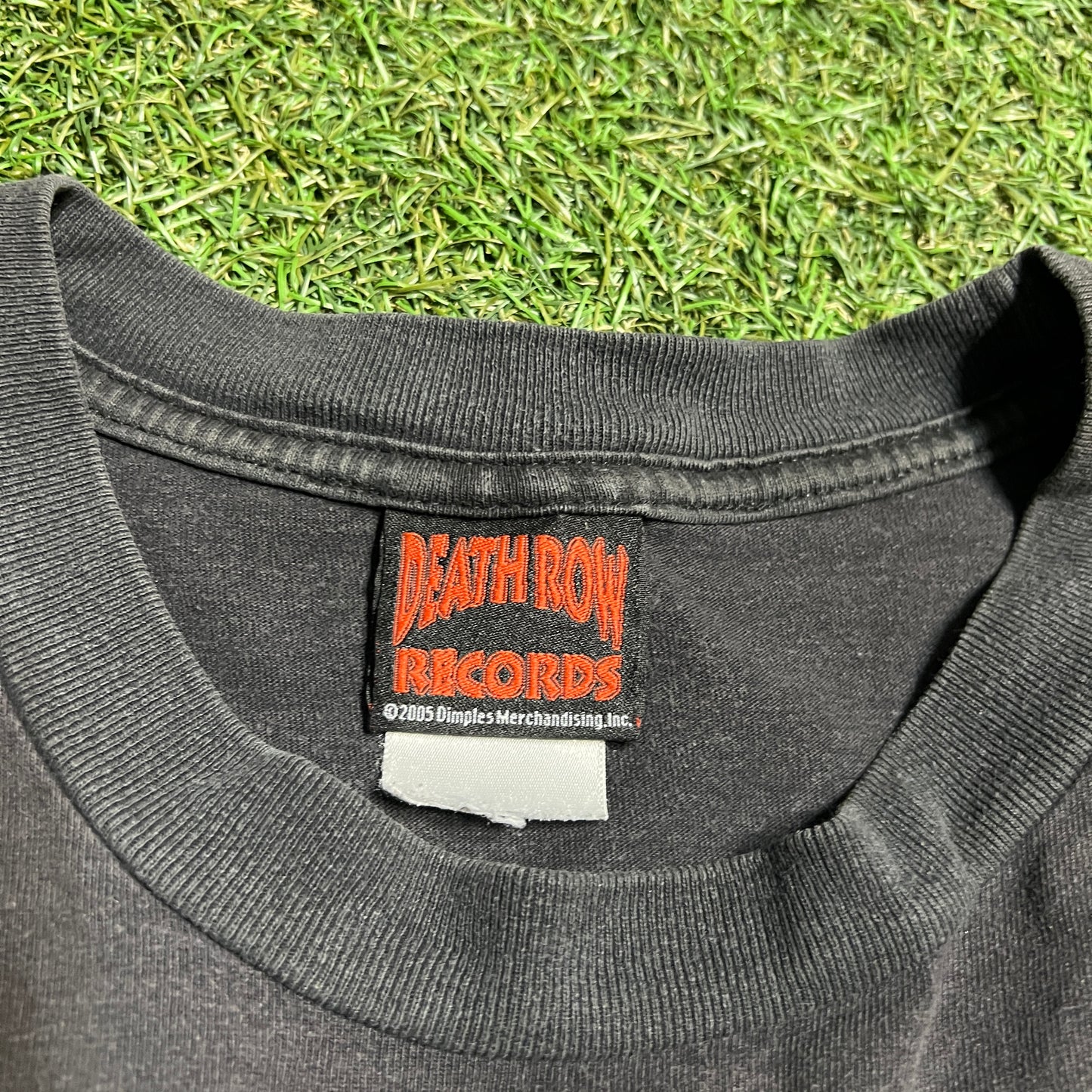 2005 Death Row Presents A Hip Hop History Black Tee Size 4XL USED v15032
