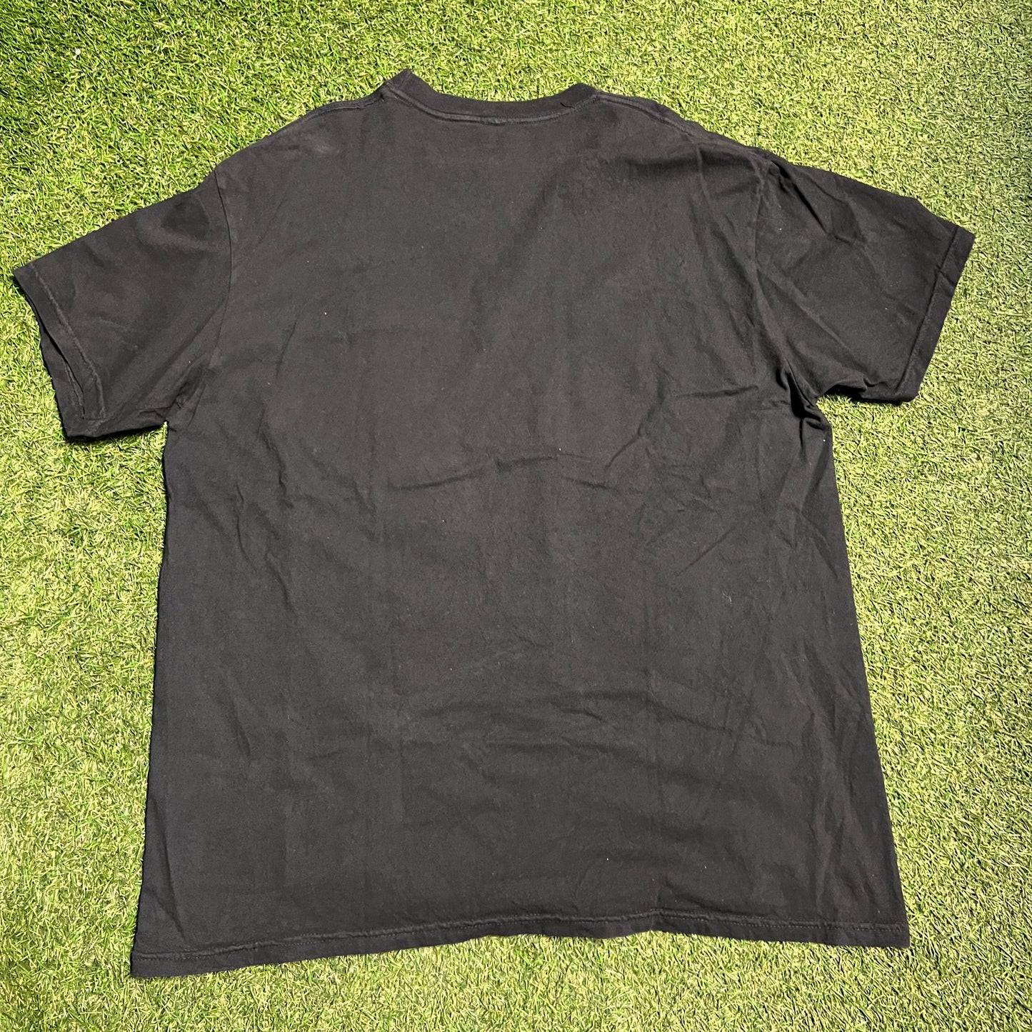 Ghost in the Shell Motoko Kusanagi Public Security Black Tee Size XL USED v15053