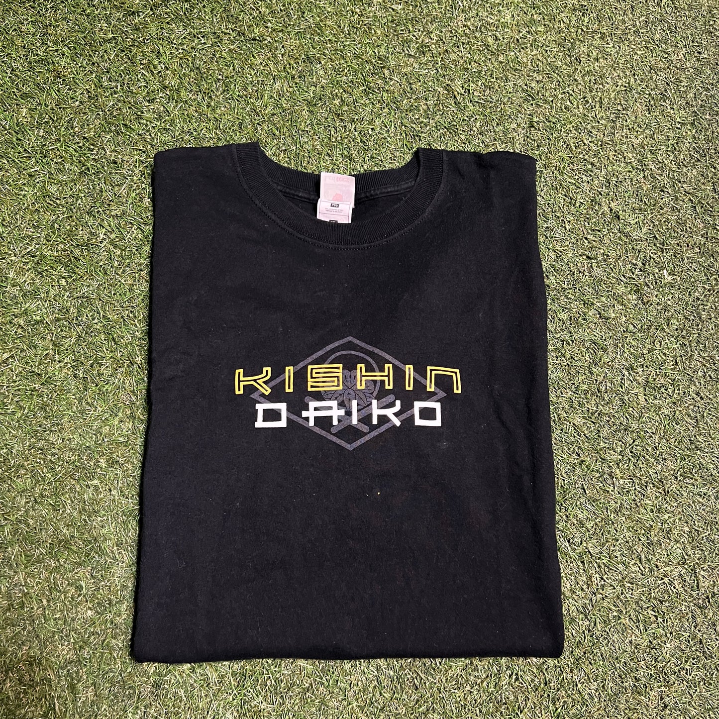 Kishin Oaiko Anime Girl Black Tee Size XXL USED v15056