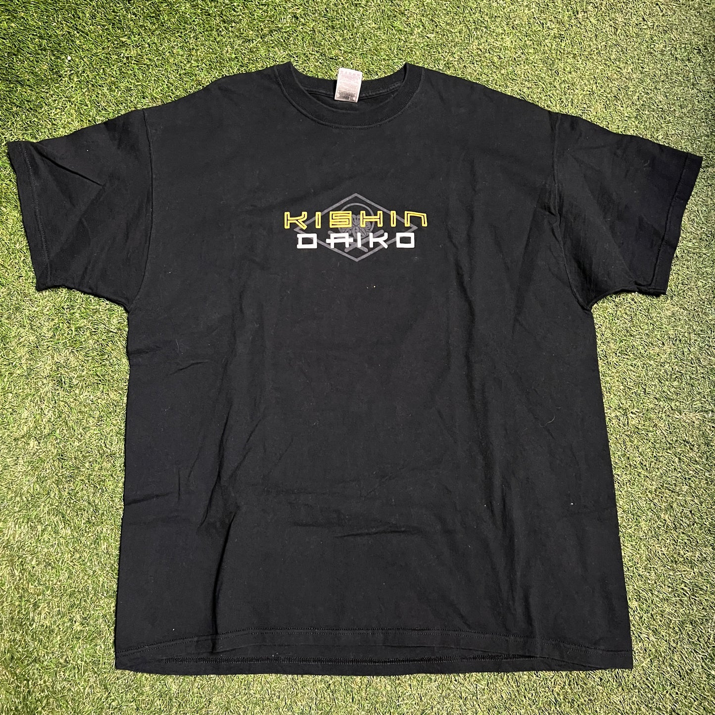Kishin Oaiko Anime Girl Black Tee Size XXL USED v15056