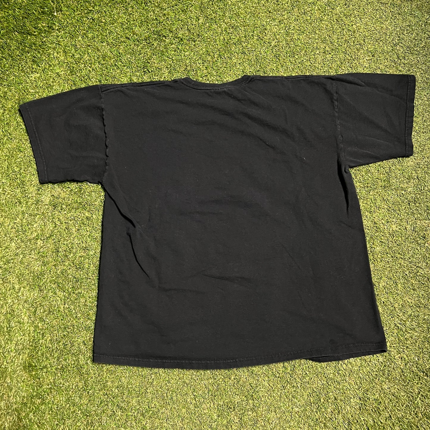 2008 Pittsburgh Steelers AFC Champs Black Tee Size XL USED v15103
