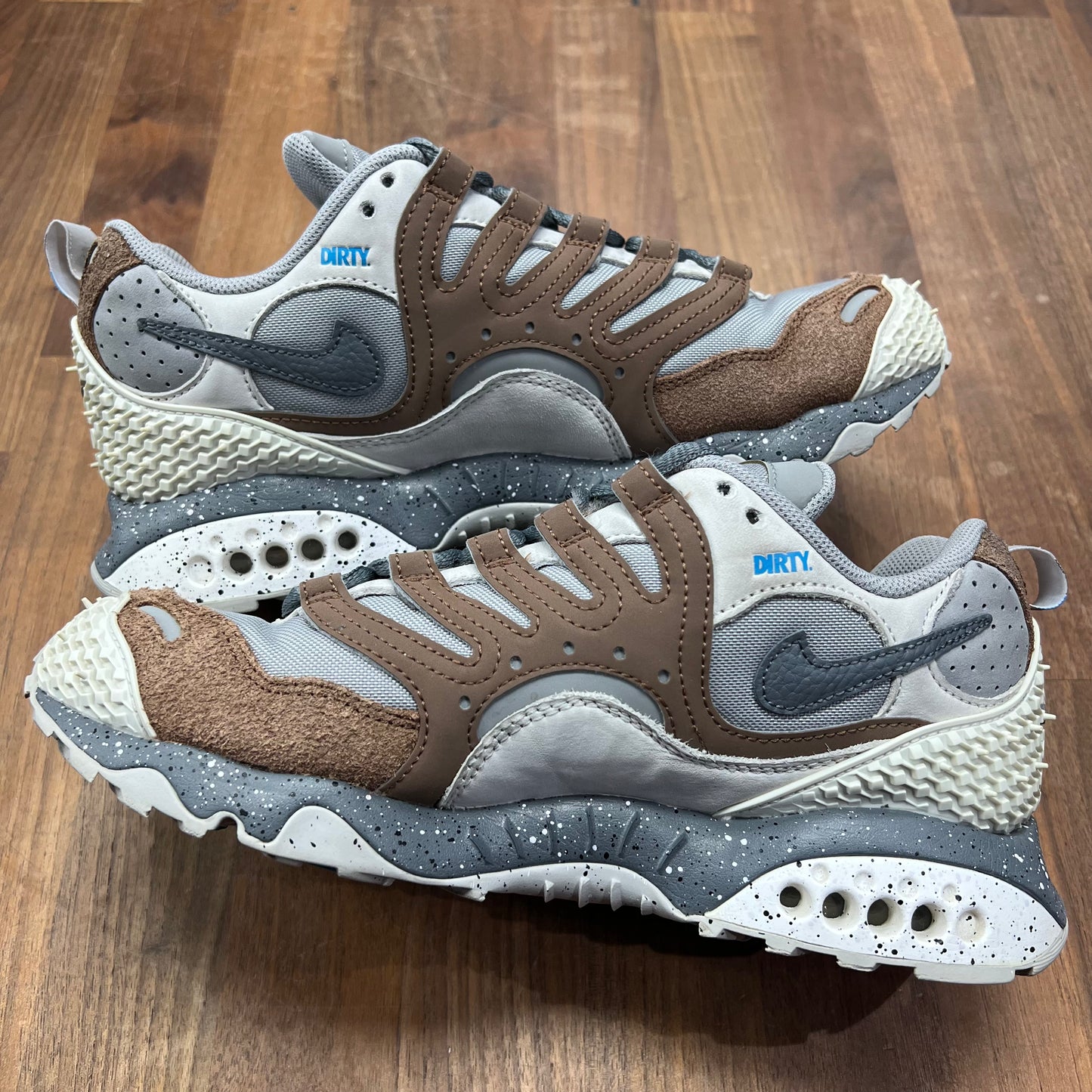 Nike Air Terra Humara Undefeated Brown Size 8.5 USED s15841
