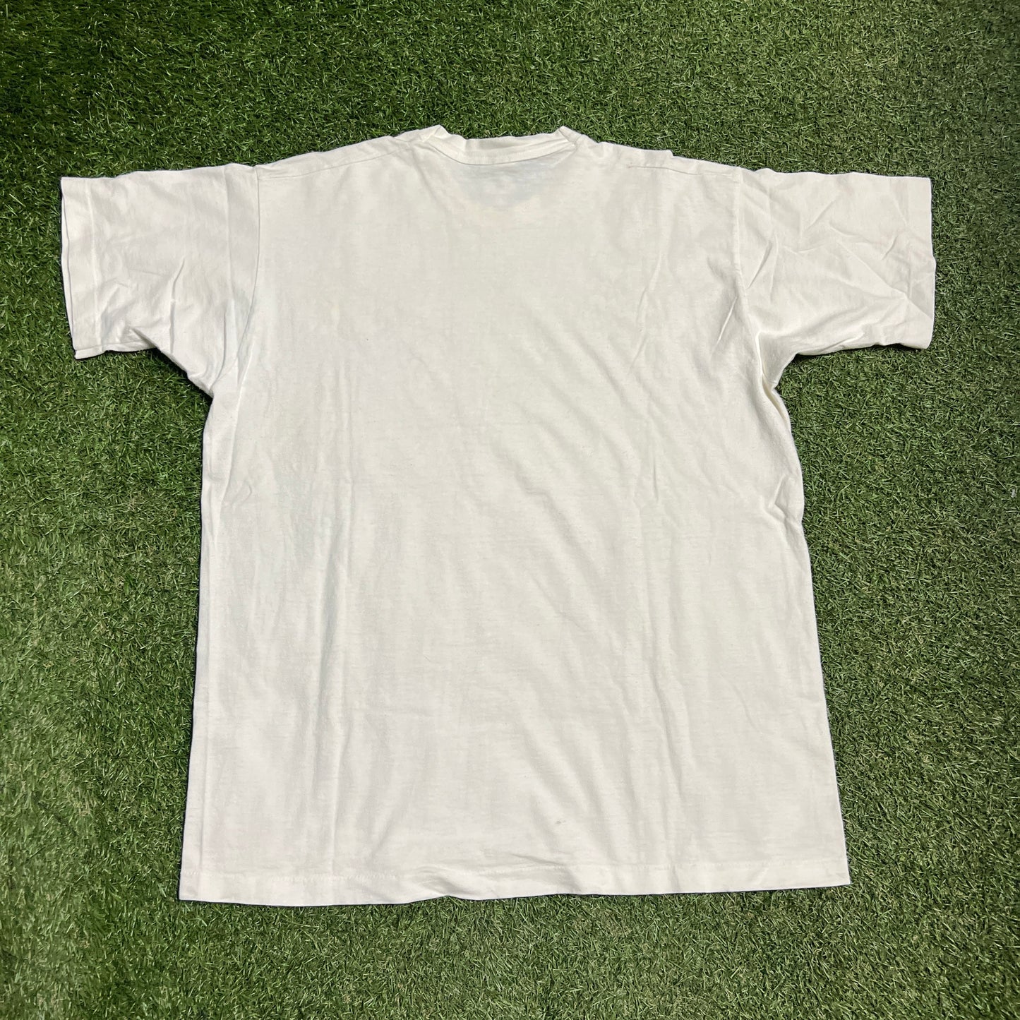 1996 World Series Champions New York Yankees Faded 3 Players White Tee Size XL USED v14139