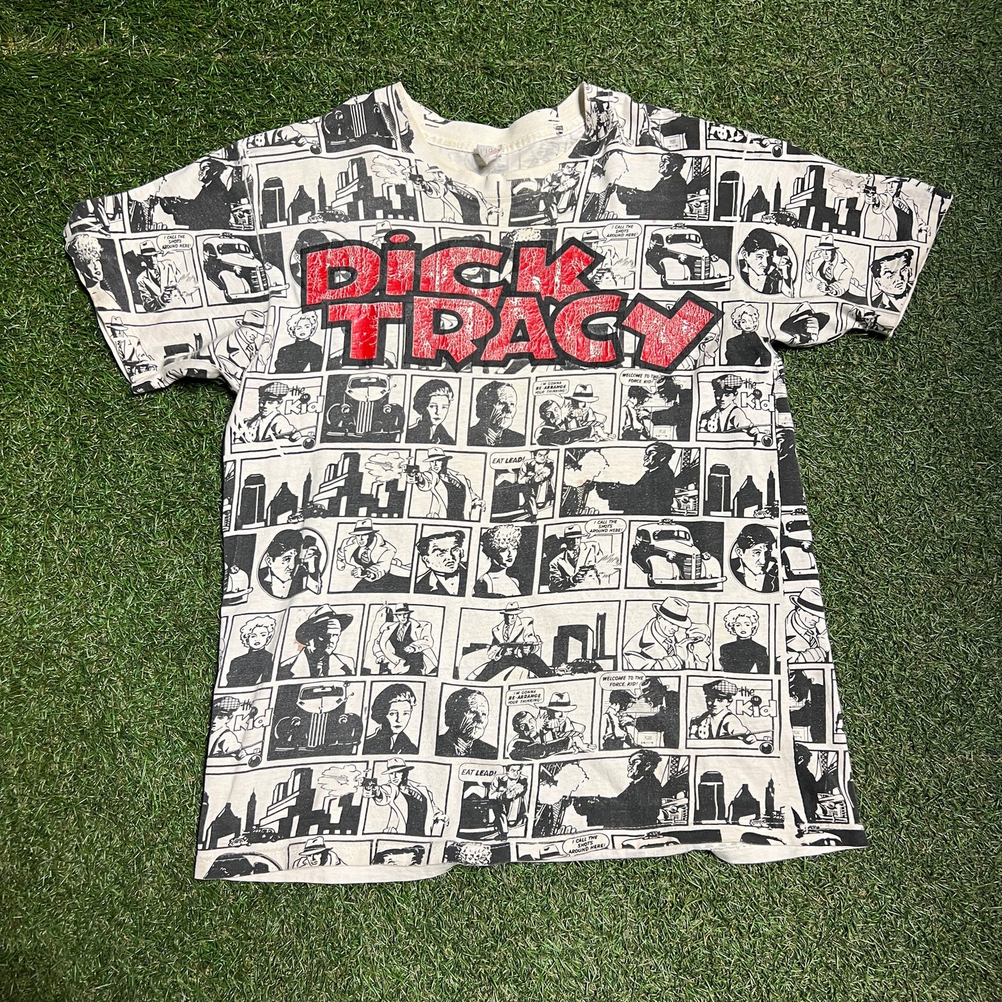 Dick Tracy 1990s Full Print Size Large USED v5702