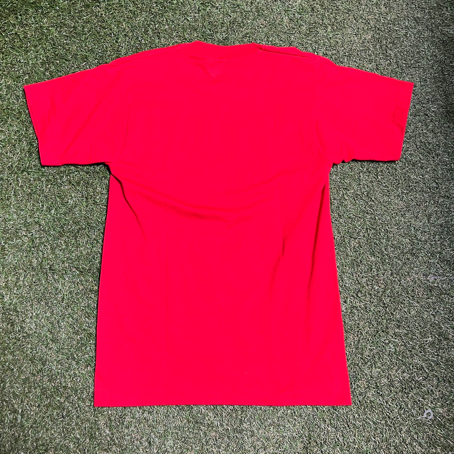 Jordan 1990s Screen Star Tag Red Tee Cartoon Size Medium USED v3896