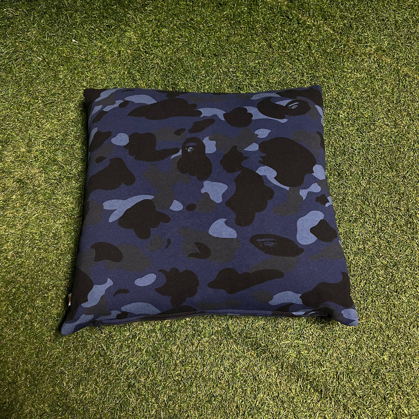 Bape Blue Camo Pillow NEW x12534