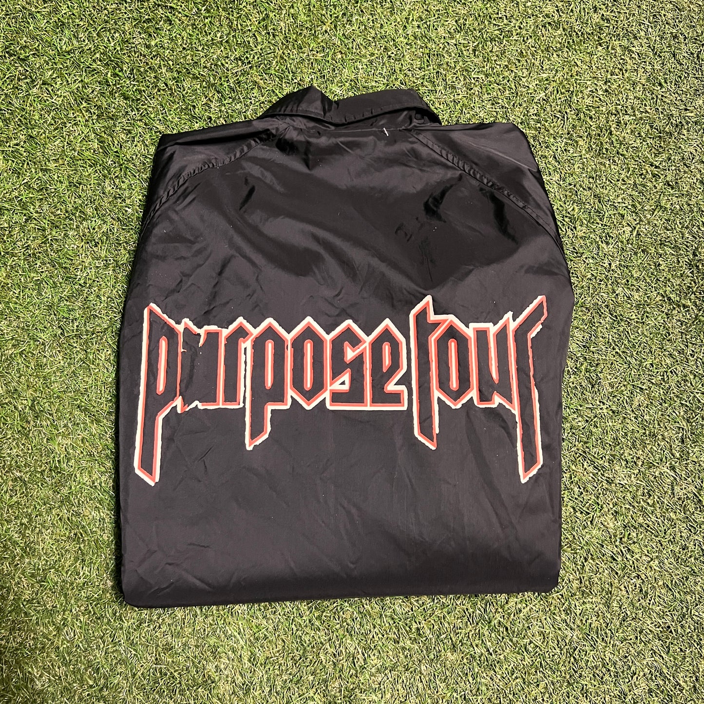 Justin Bieber Purpose Tour Staff Jacket Size XL USED v12826