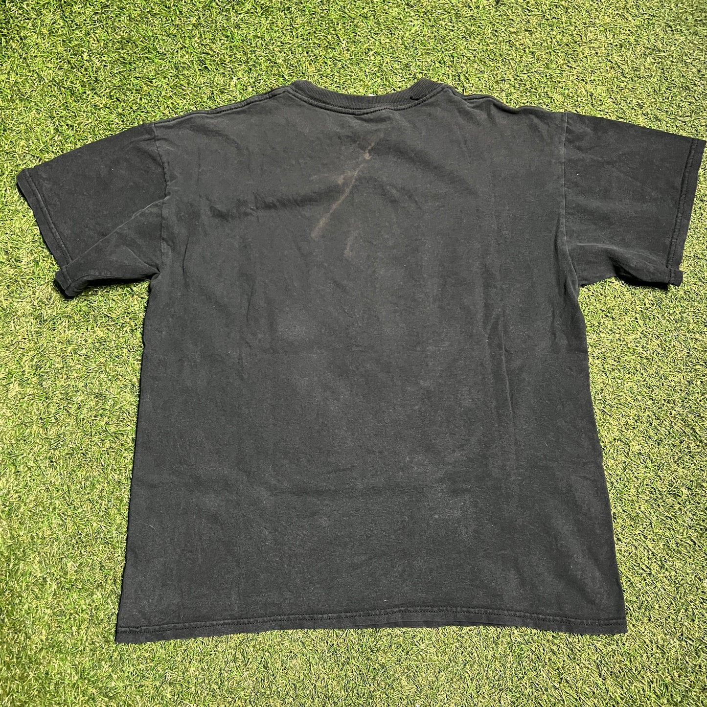 1998 Stone Cold University Black Tee Size Large USED v15133