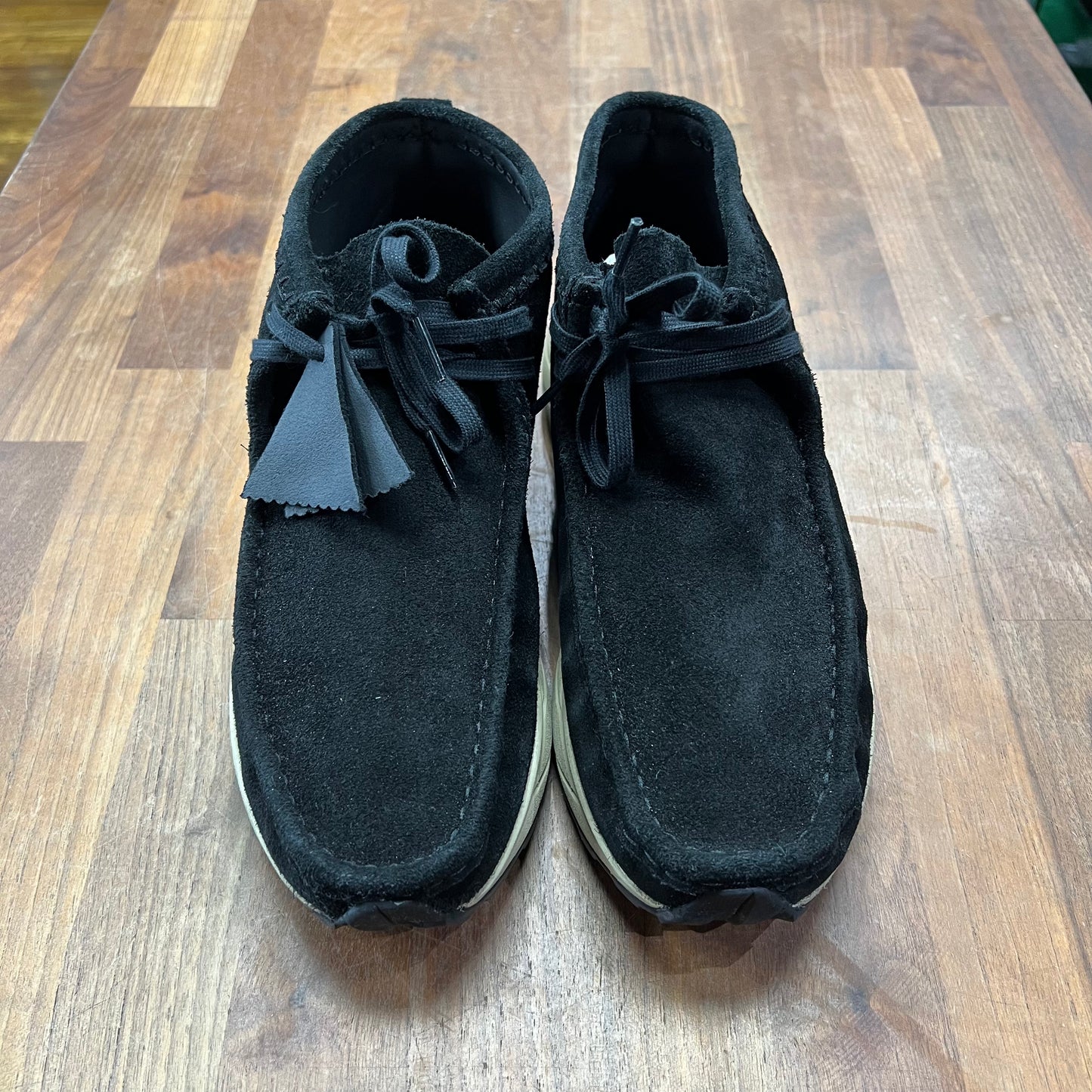 Clarks Wallabee Eden Black Size 11 USED s15849