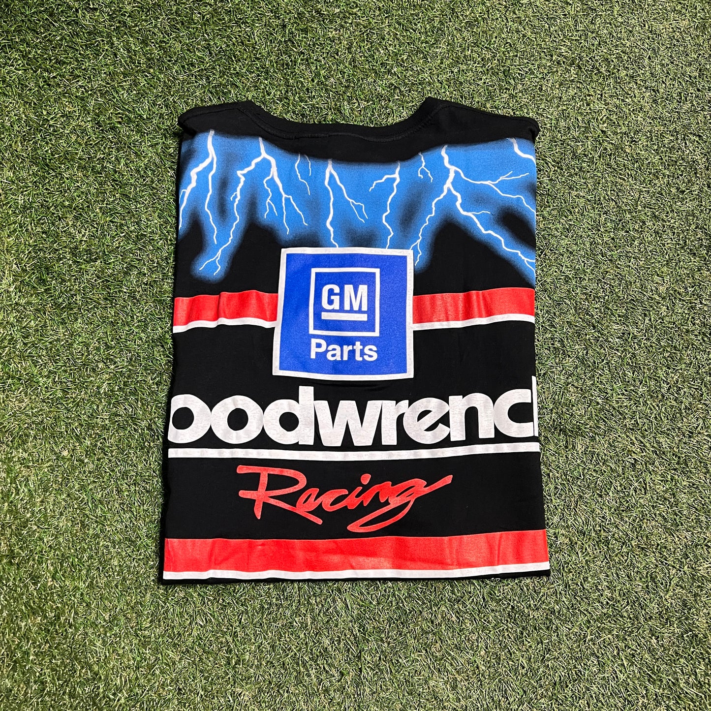 Chase Nascar Tee The Black Night Size Large NEW blue v9266
