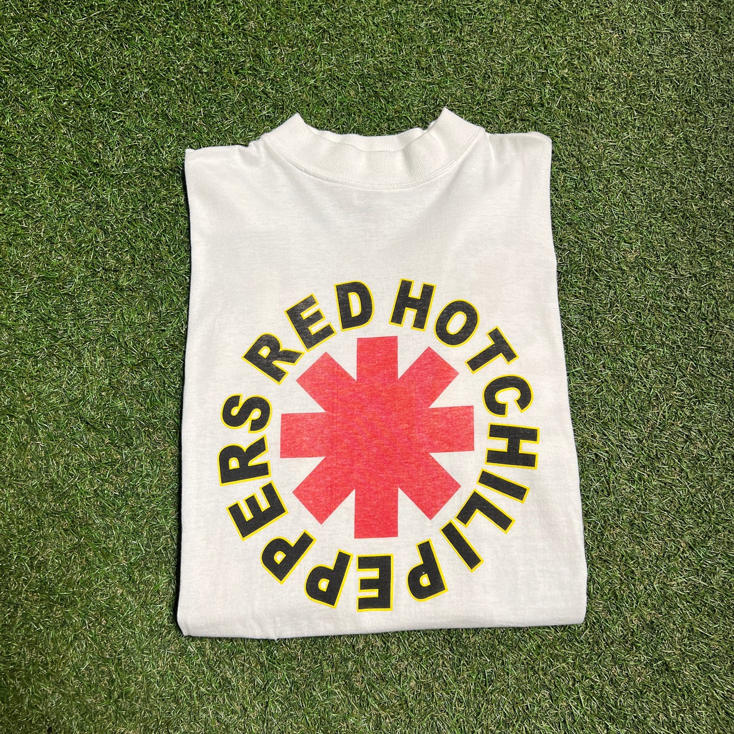 Red hot chili peppers special guest stone temple pilots 2000 longsleeve white Size XL USED v12208