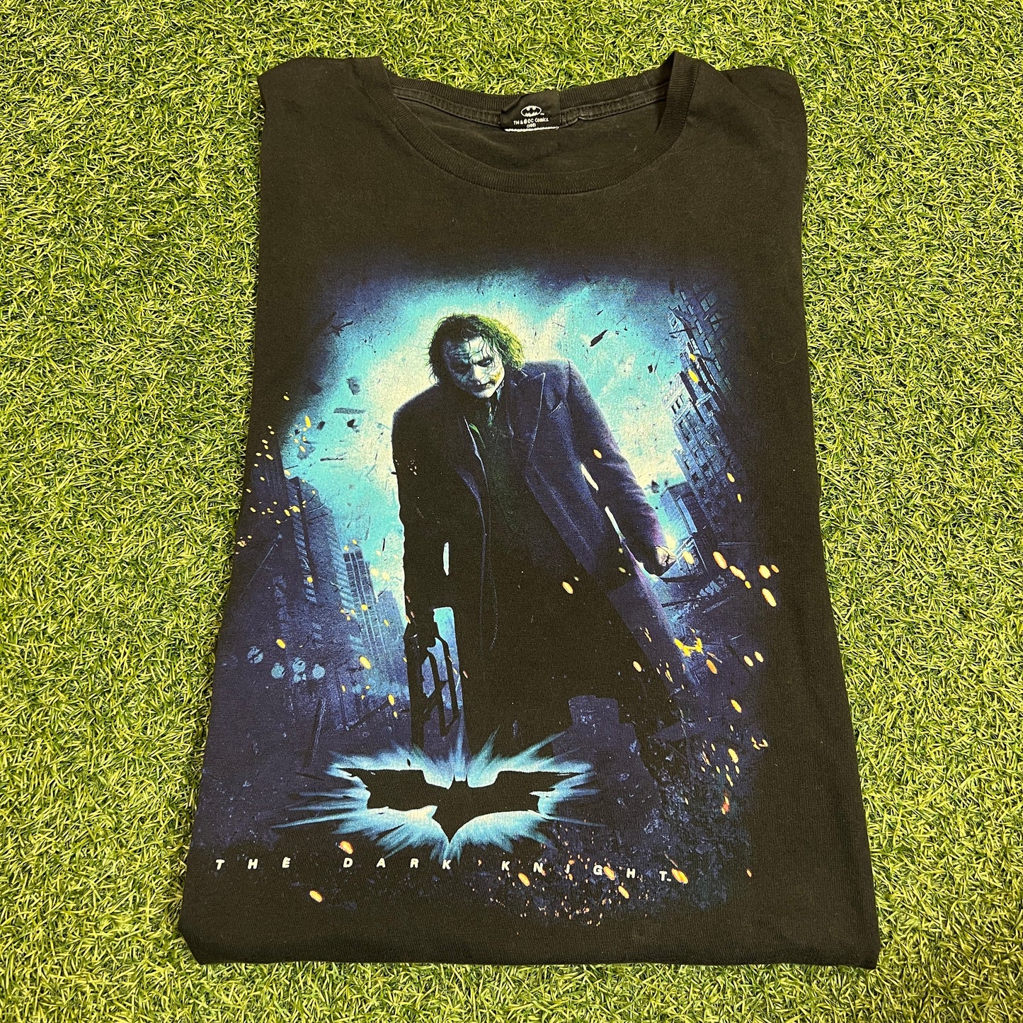 Batman The Dark Knight Joker Tee Size XL USED v6498