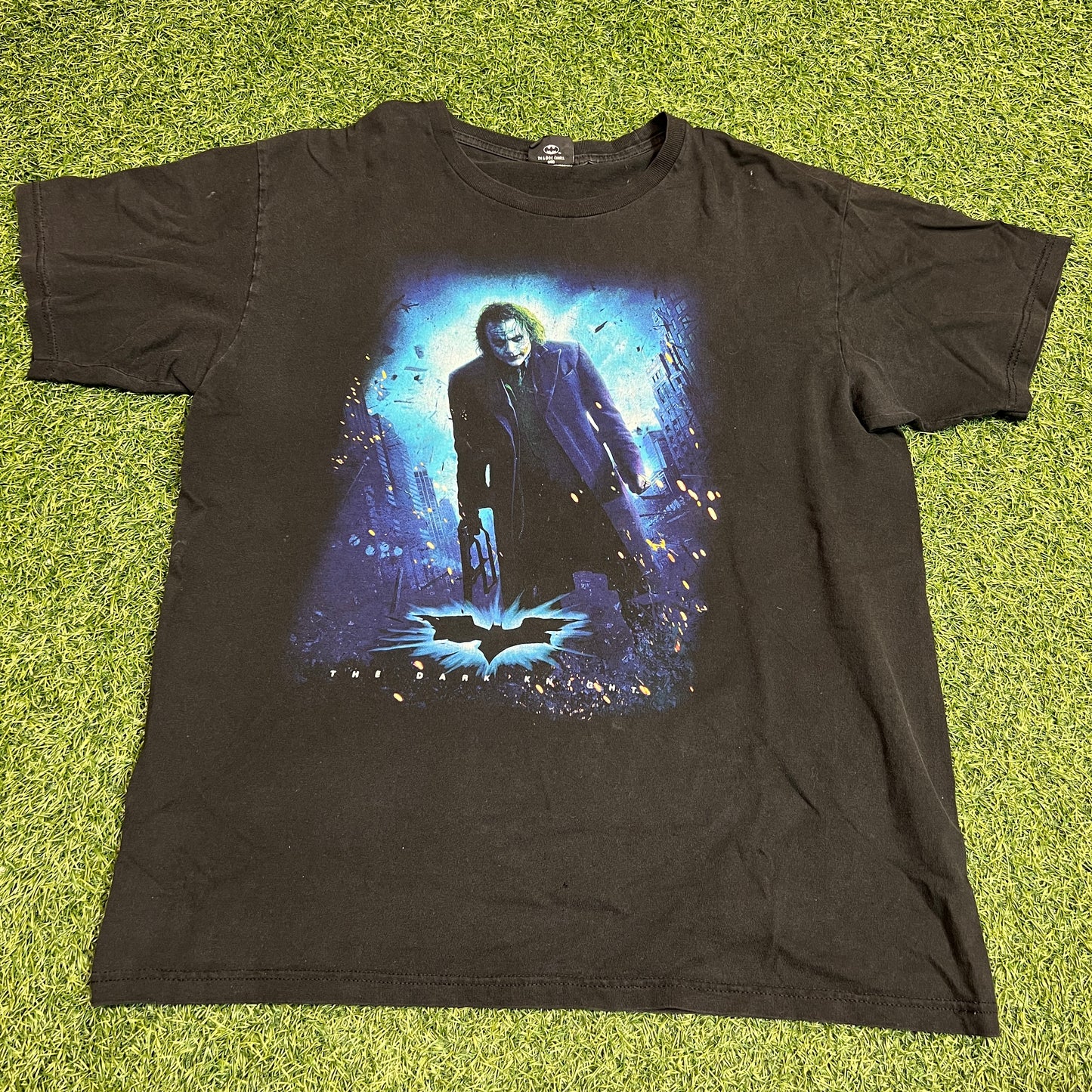 Batman The Dark Knight Joker Tee Size XL USED v6498