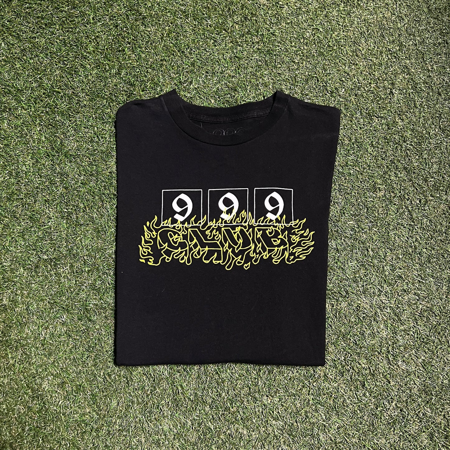 Juice Wrld 999 Club Black Tee Size Medium USED x10283