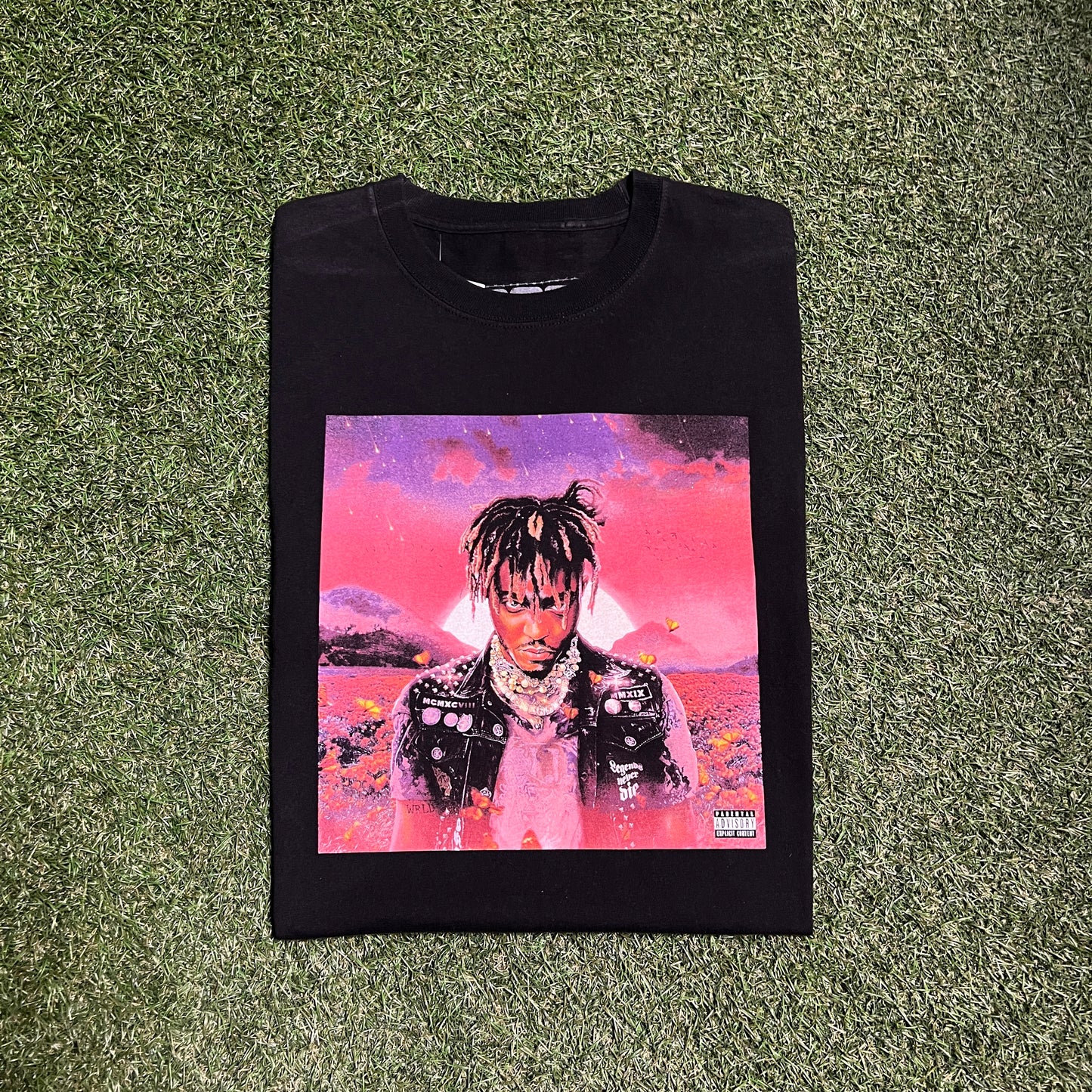 Juice Wrld Legends Never Album Tee Size Medium USED x10278
