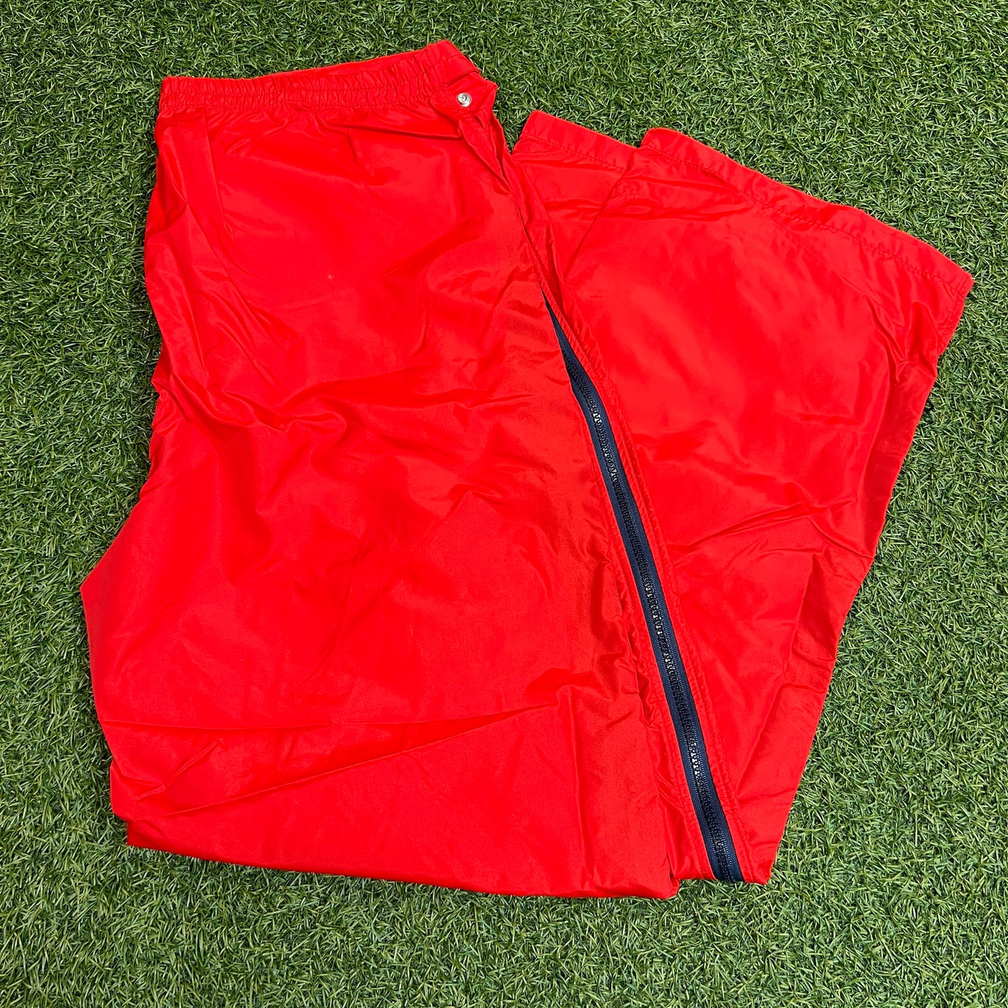 Nike 1980s Red Sweatpants Size XL USED v1260