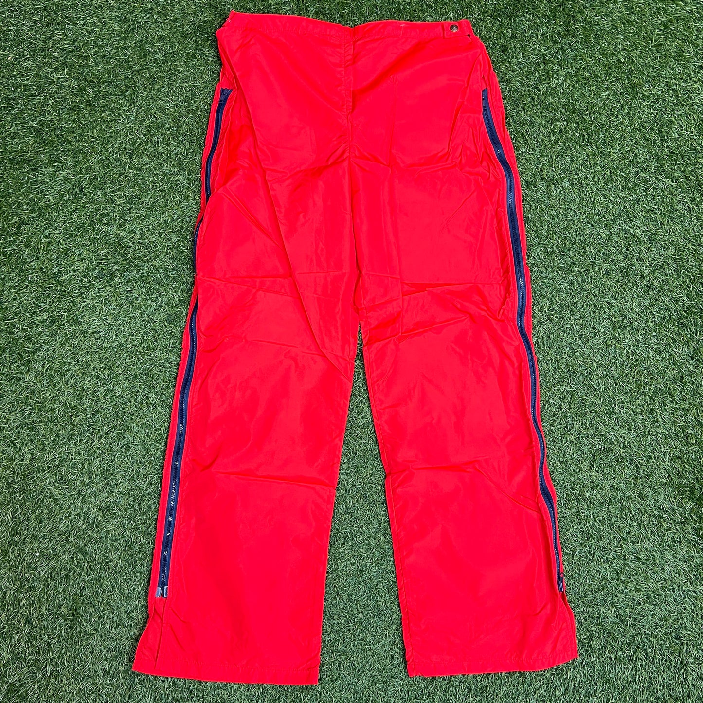 Nike 1980s Red Sweatpants Size XL USED v1260