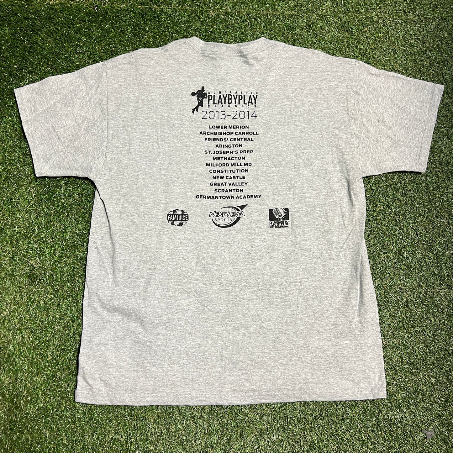 Kobe Bryant play by play classics 2014 tee Size XL USED v4711