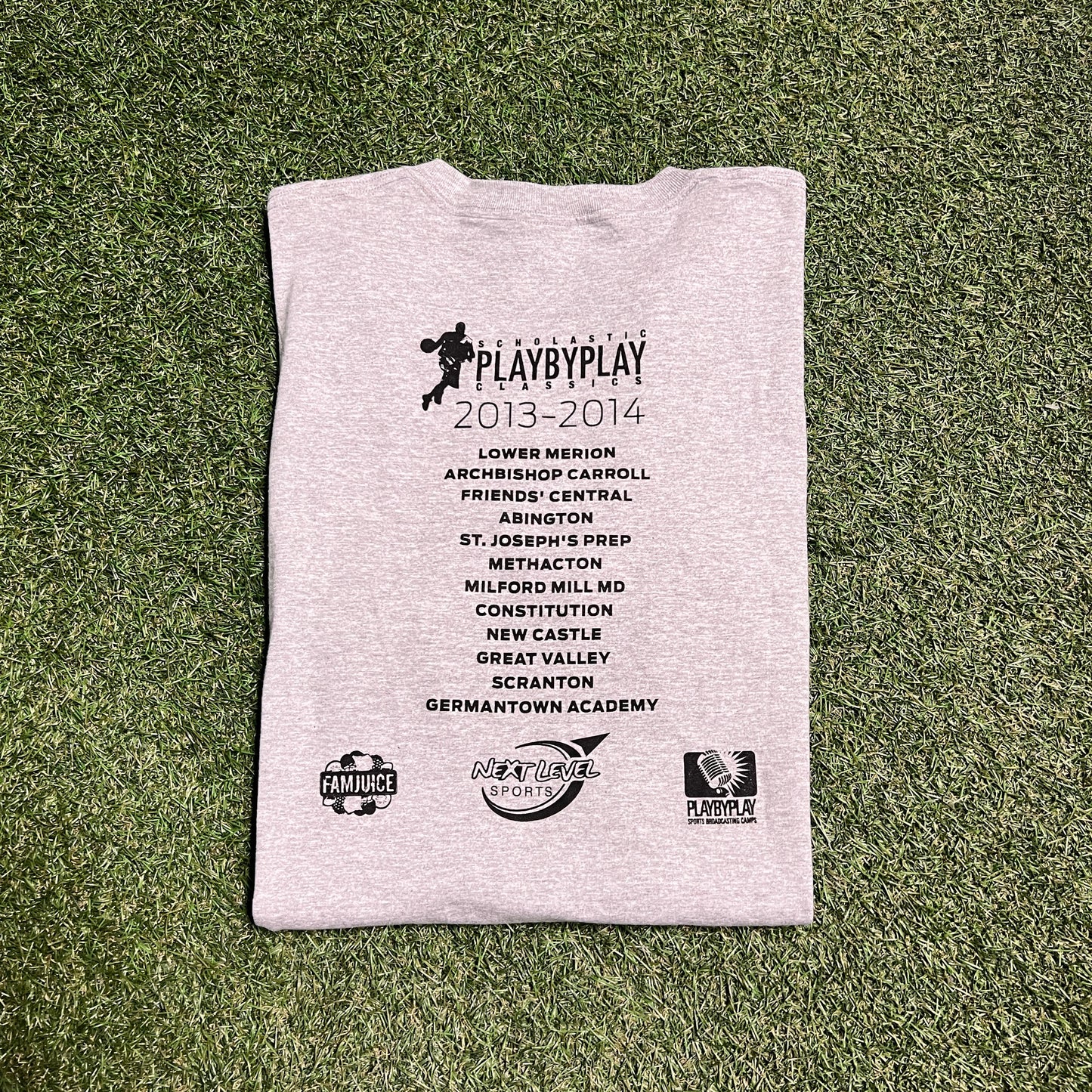 Kobe Bryant play by play classics 2014 tee Size XL USED v4711