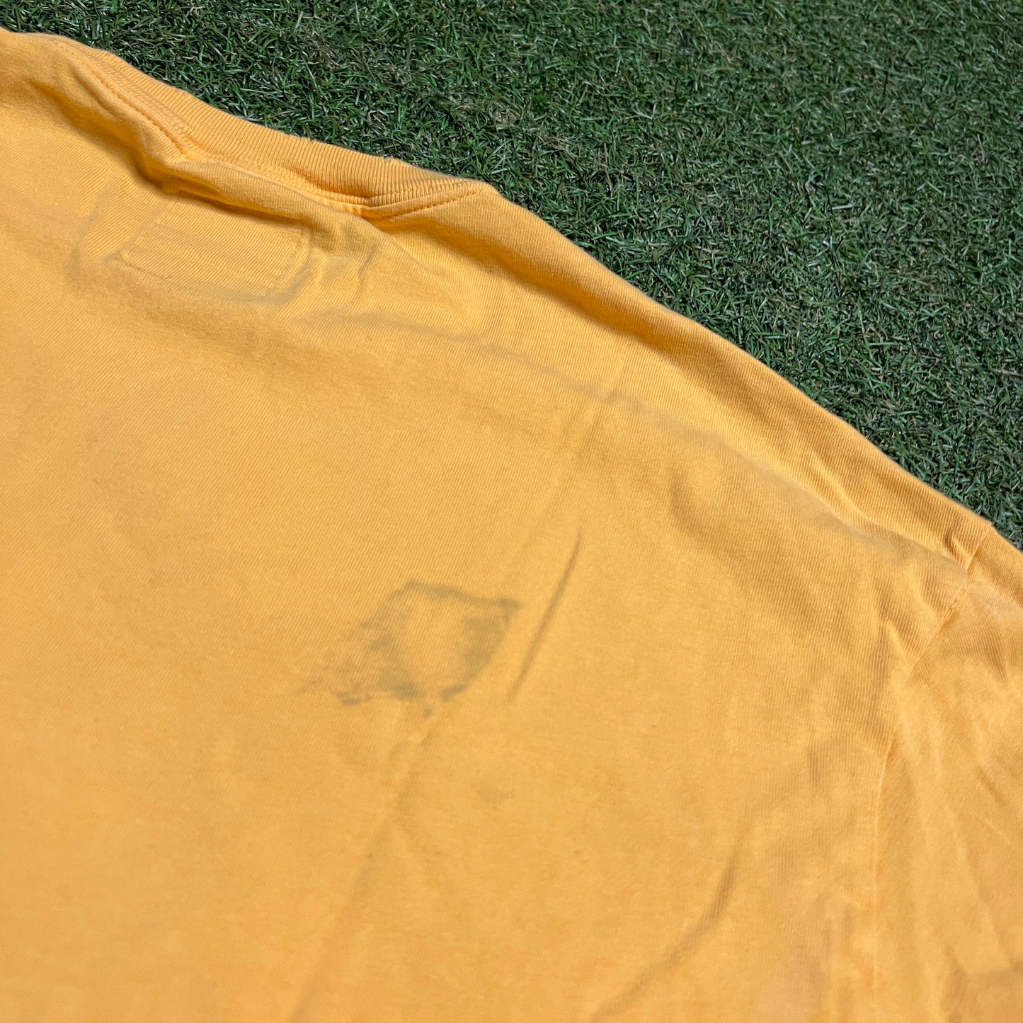 Jordan X Union Middle Logos Orange Tee Size XL USED x12582