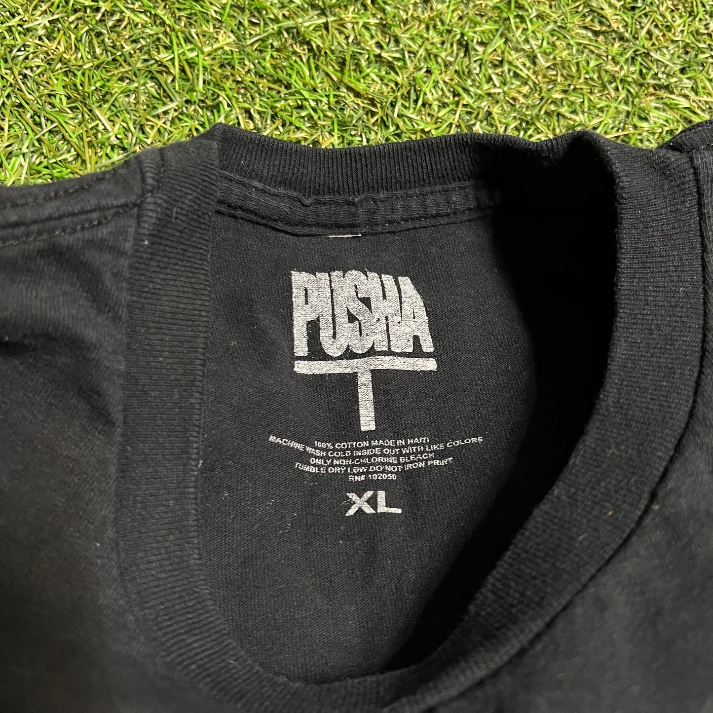 Pusha T Its Almost Dry Rap Album of the Year 2022 Black Tee Size XL USED x11708
