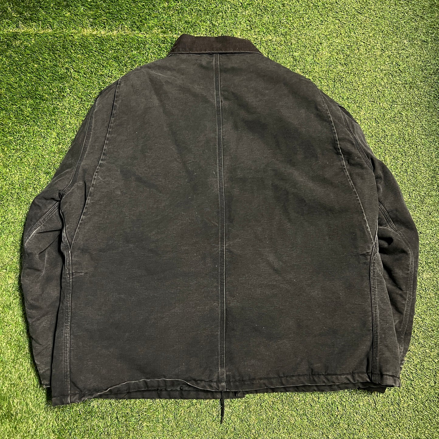 Carhartt Shoreline Quilt Inline Black Jacket Size XL USED v15176