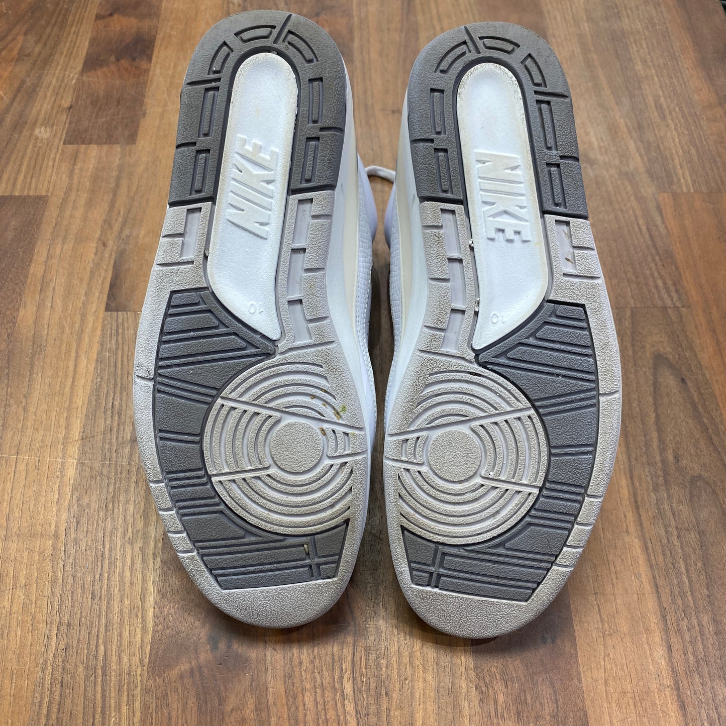 Jordan 2 Cement Grey Size 10 USED s14622