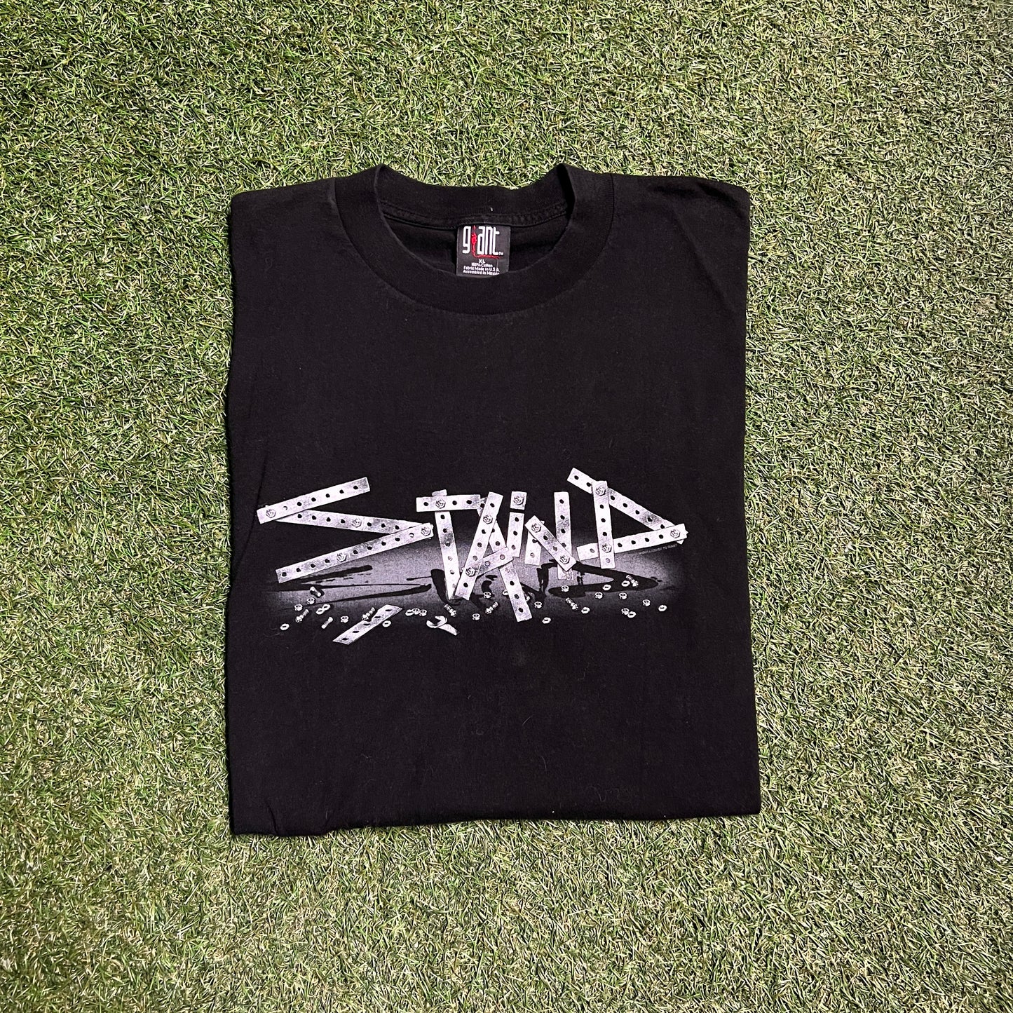 Staind 2003 Tour Gaint Tag Black Tee Size XL USED v13271