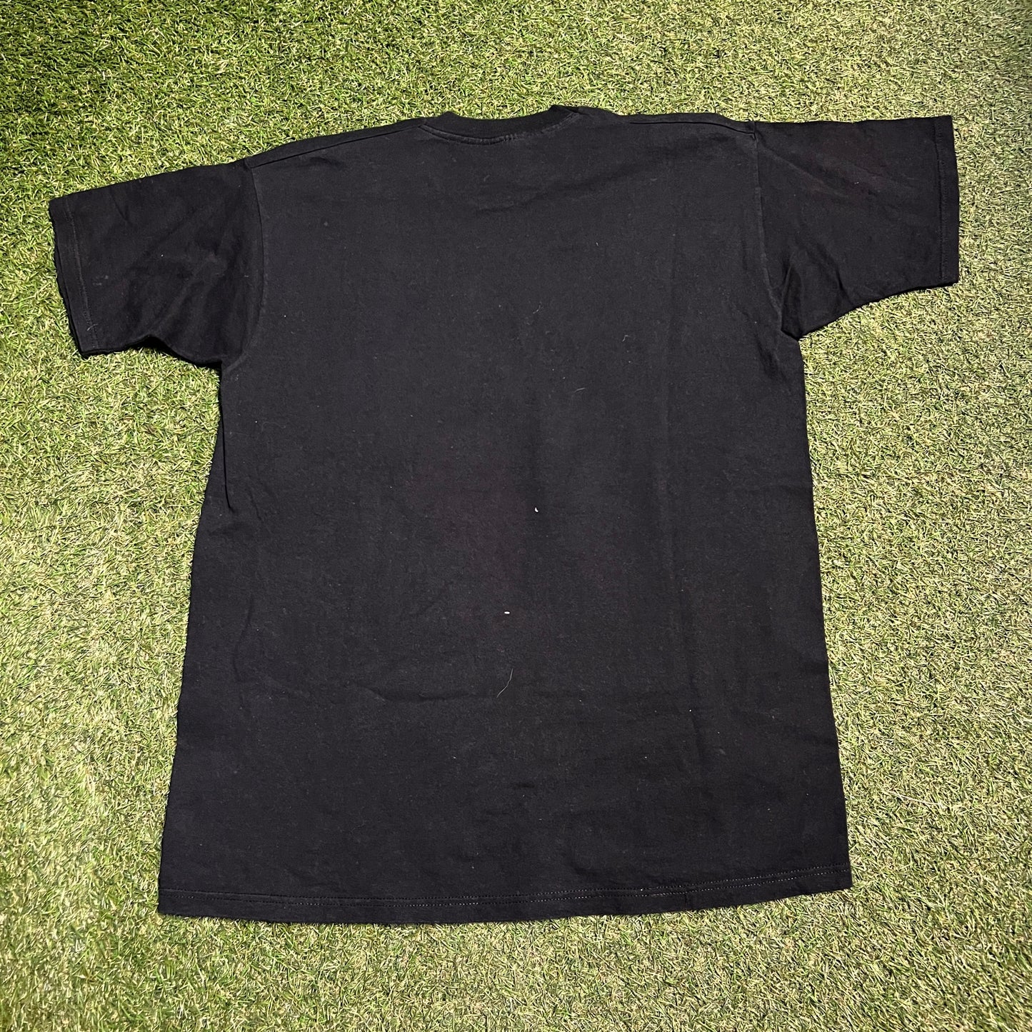 Y2K Elvis Presley Black Portrait Tee Size XL USED v15195