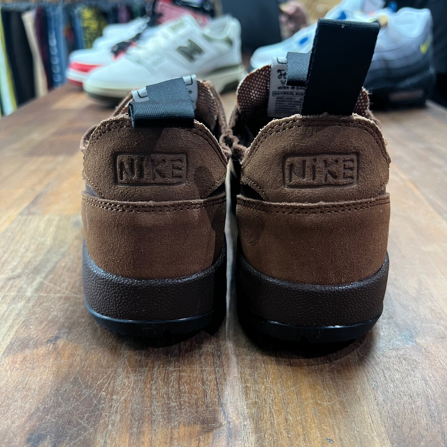 Nike Tom Sachs GPS Brown Size 6.5m / 8w USED s16204
