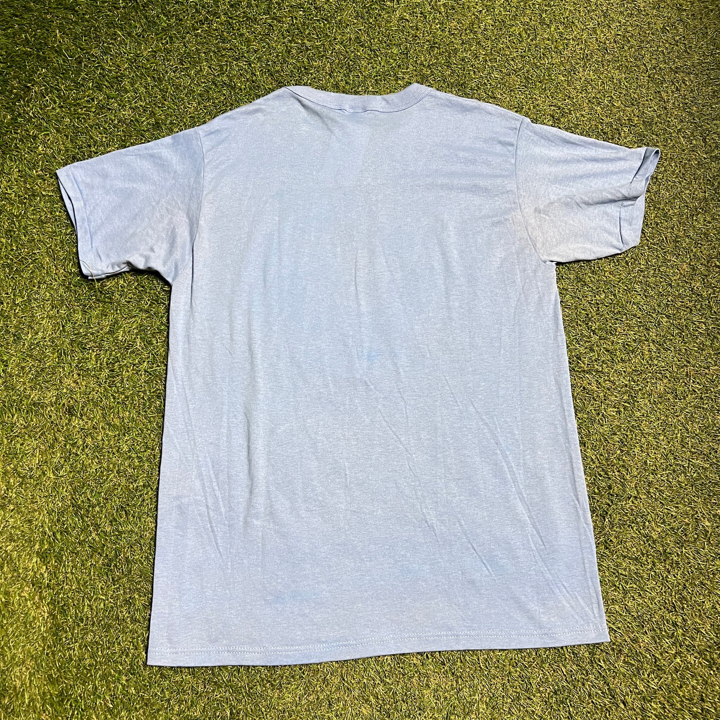 World Peace Support Our Troops Tee Blue Size Large USED v6520