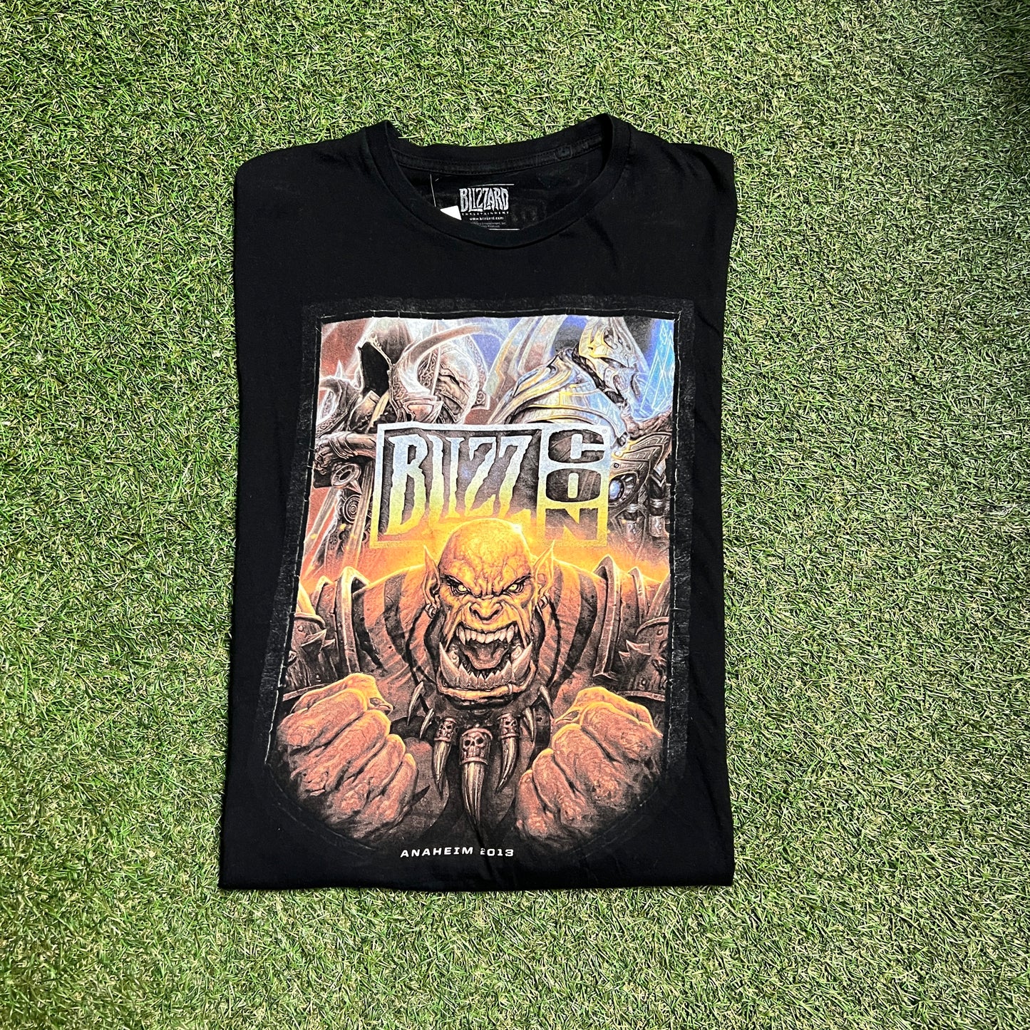 Anaheim 2013 Blizzcon Tee Size Large USED v12683