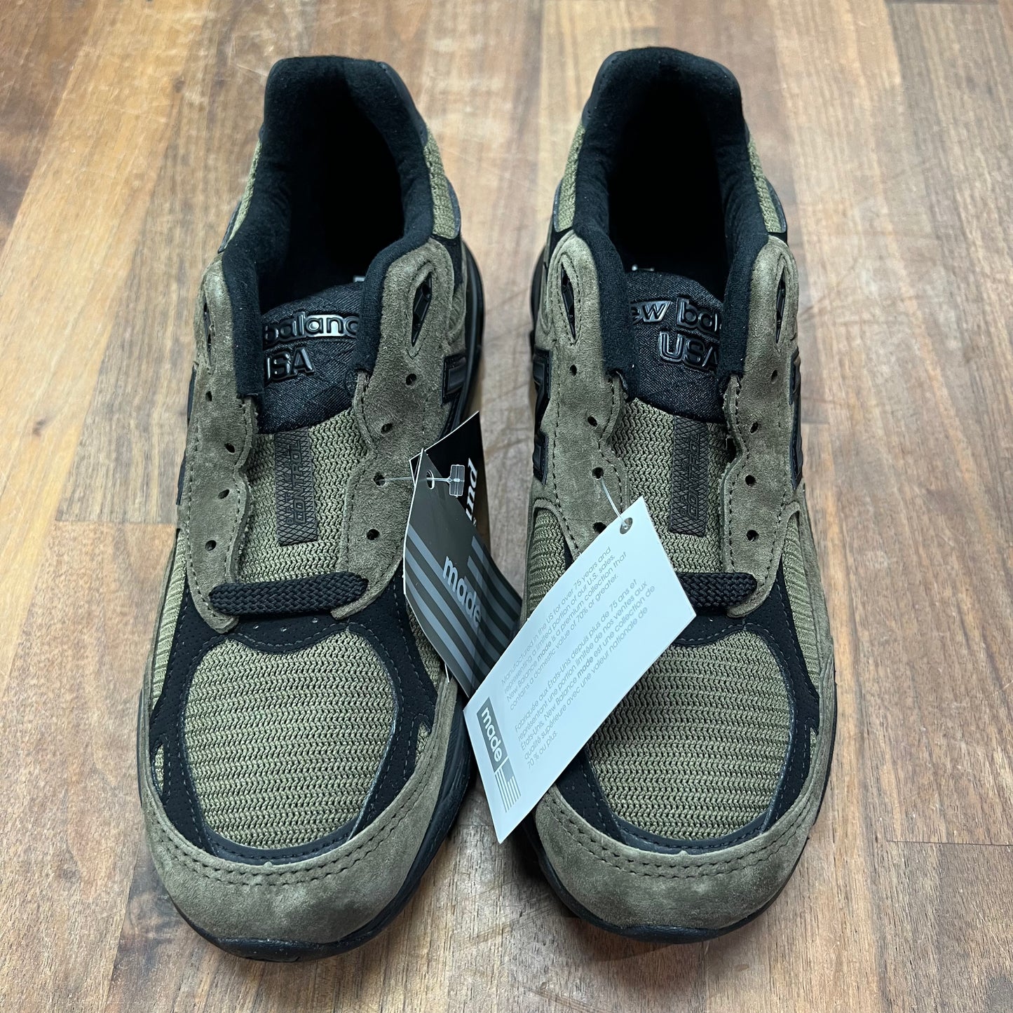 New Balance 990v3 JJJJound Brown Black Size 5.5 NEW s16208