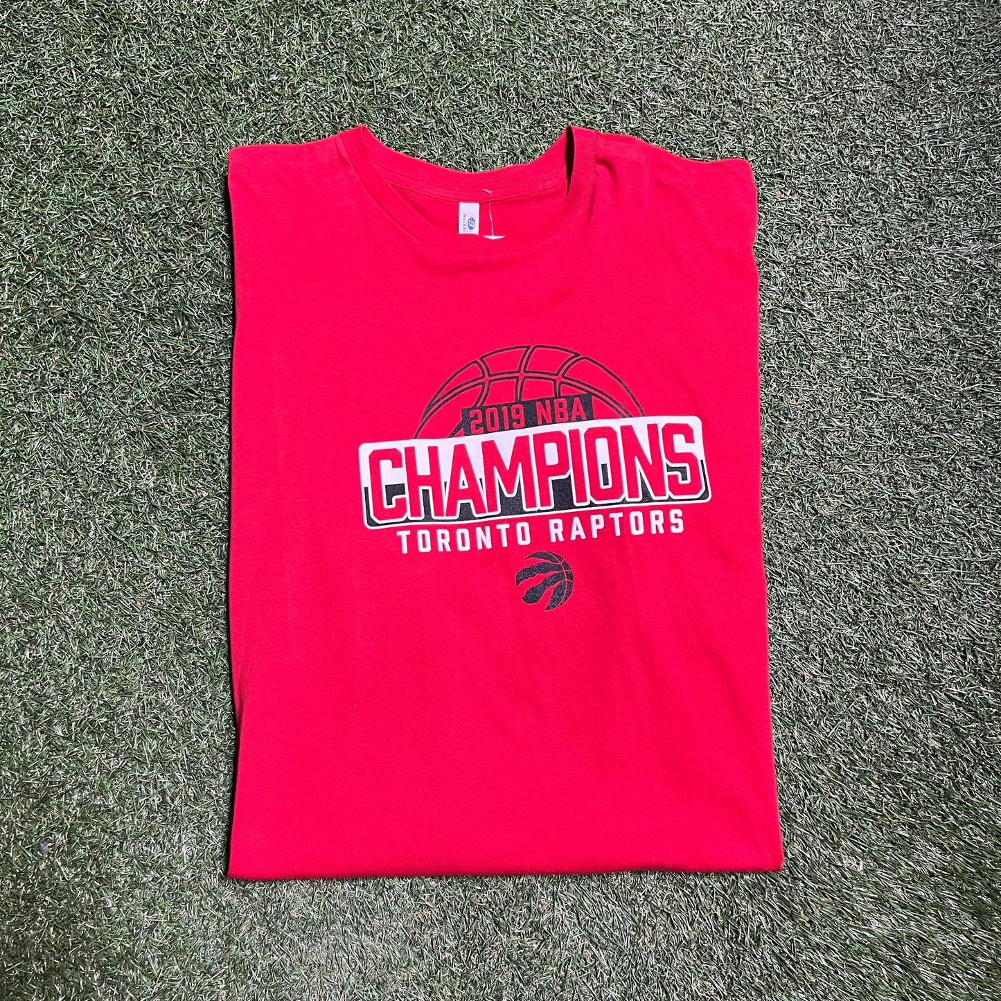 2019 nba champion toronto raptor shirt red Size XXL NEW