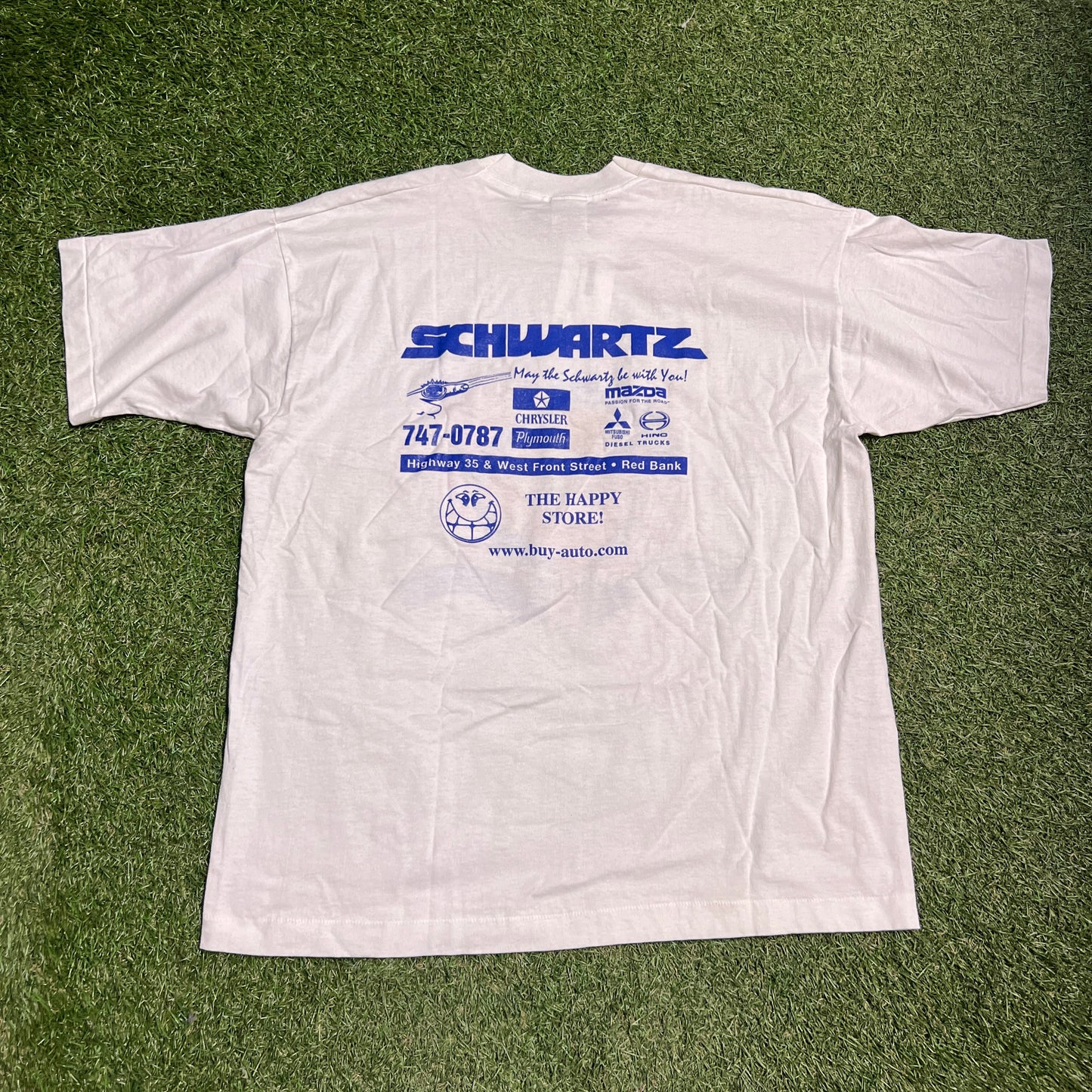 Dare join daren tee white fruit of the loom tag Size XL USED v12331
