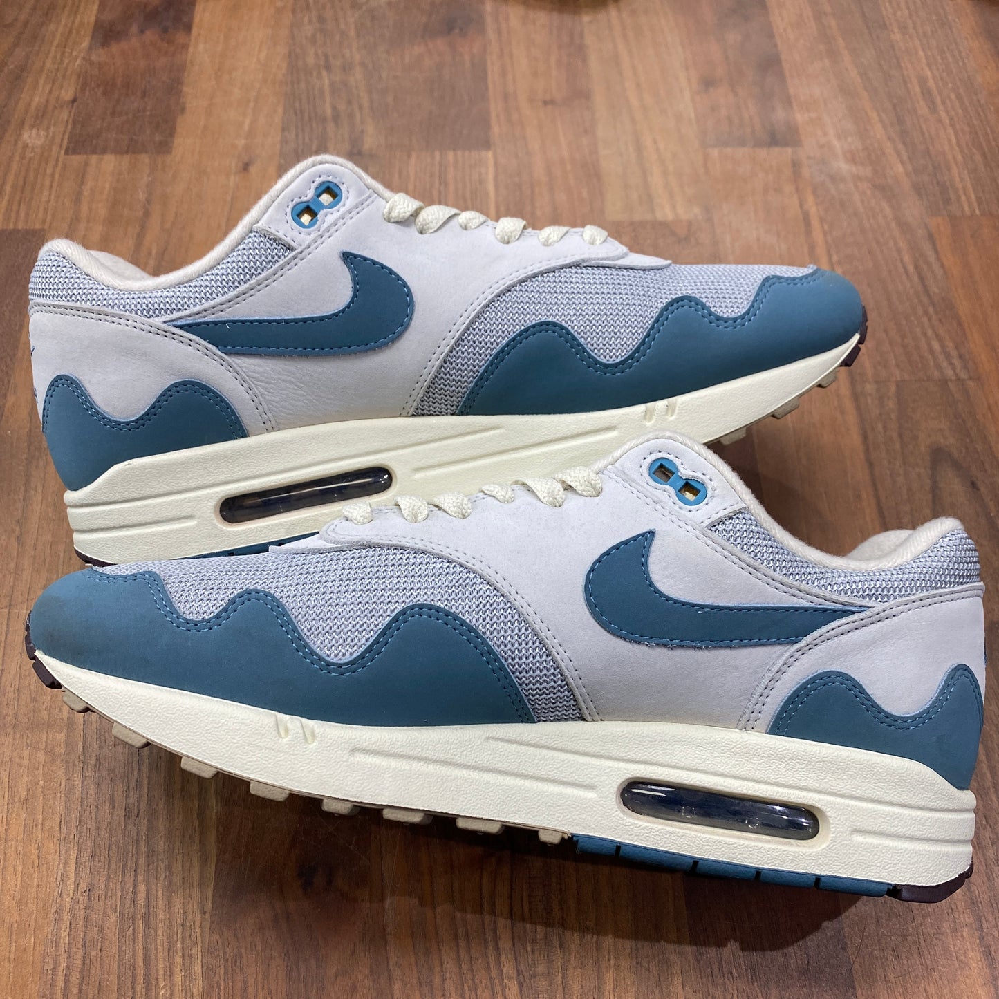 Nike Air Max 1 Patta Waves Noise Aqua Size 10.5 USED s14611