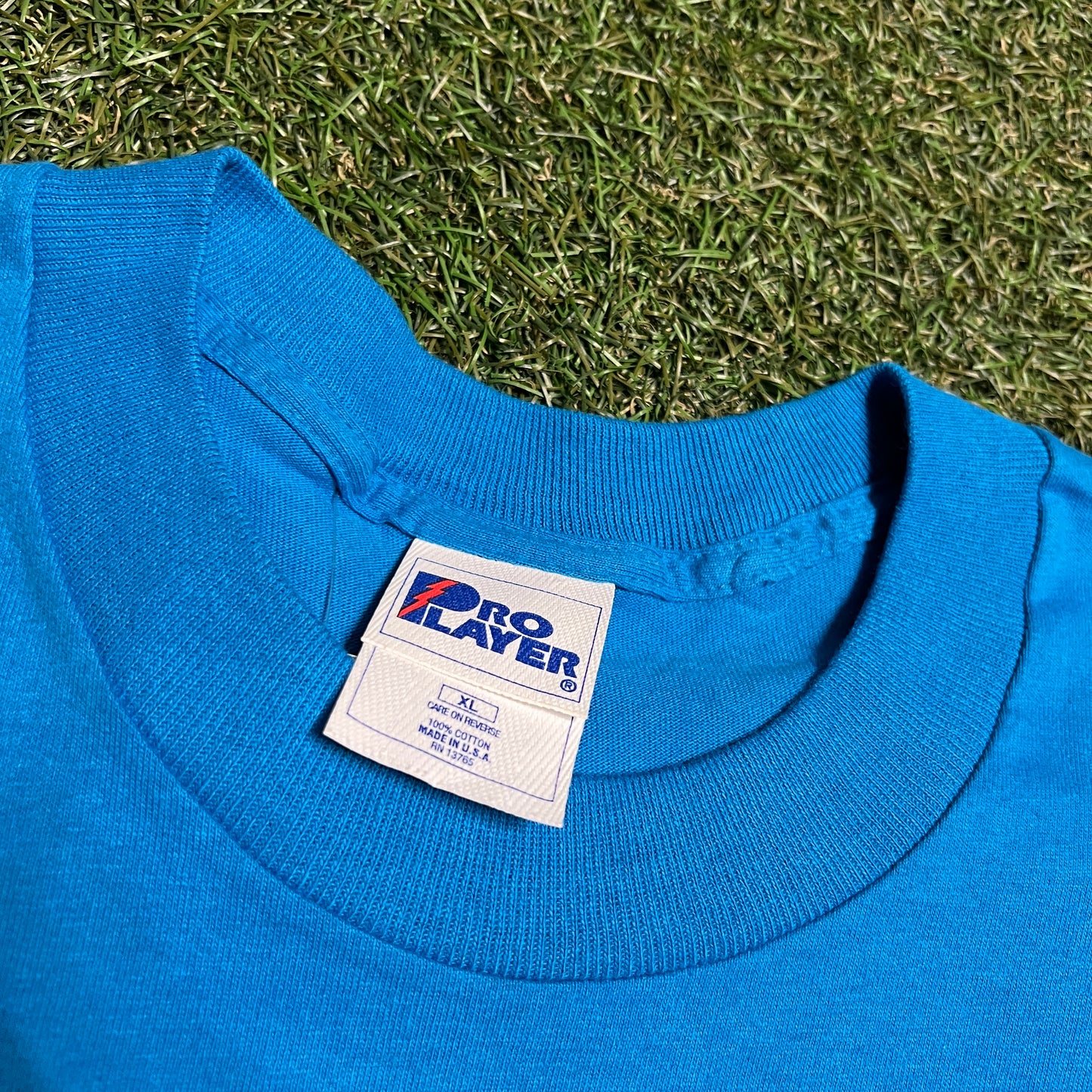 Rugrats C'mon chuckie... tee blue pro player tag Size XL USED v12466