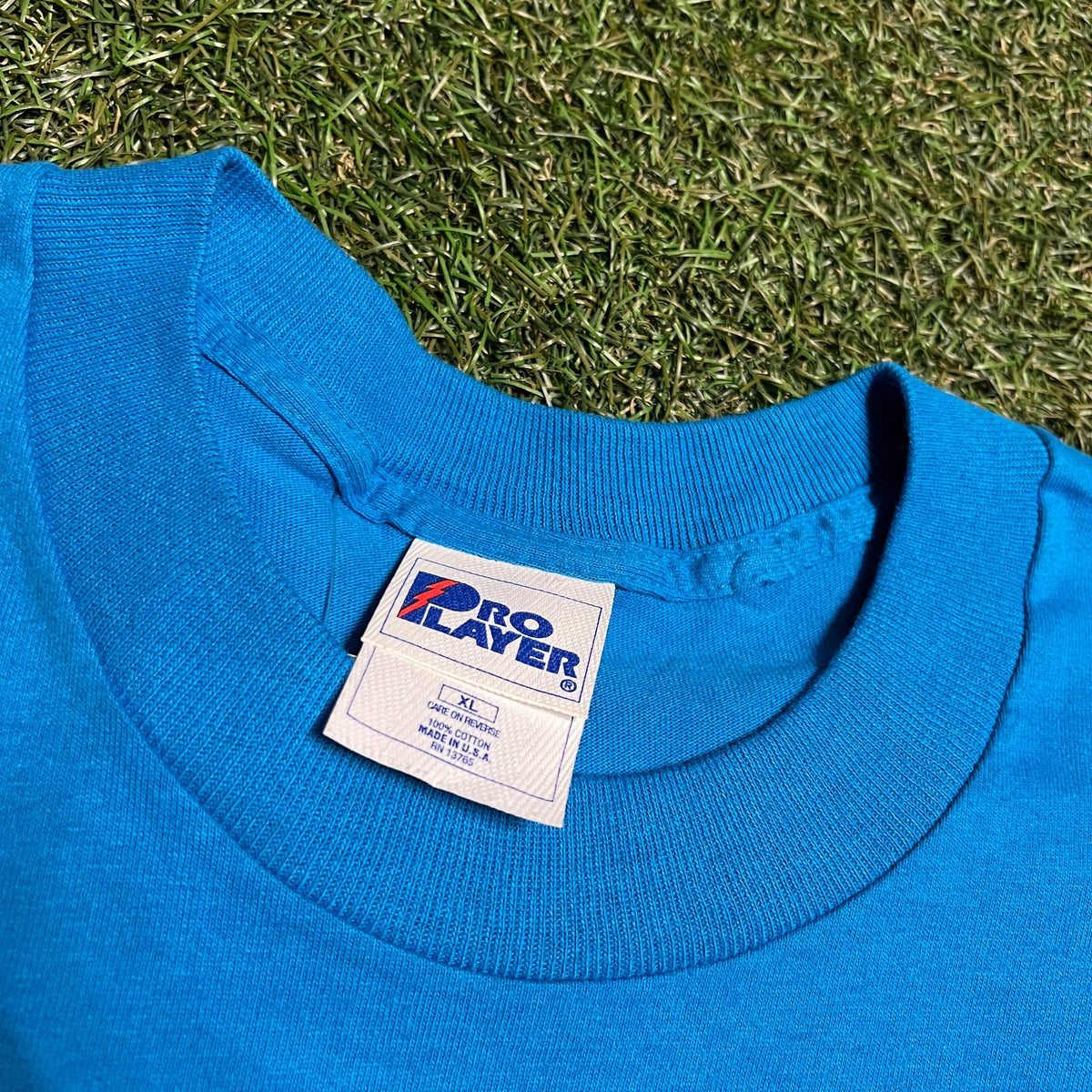Rugrats C'mon chuckie... tee blue pro player tag Size XL USED v12466