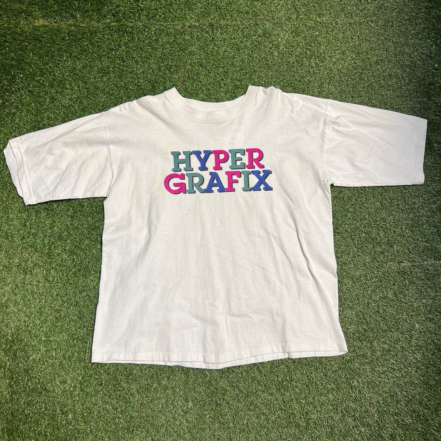 Hyper Grafix Heat changing Letter Tee Size XL USED