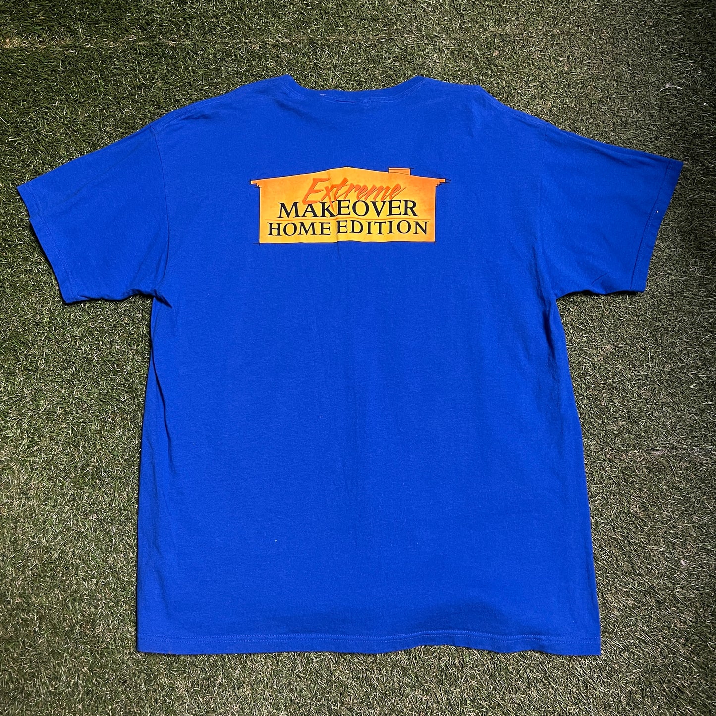 Extreme Home Makeover Back Graphic Tee SZ XL USED