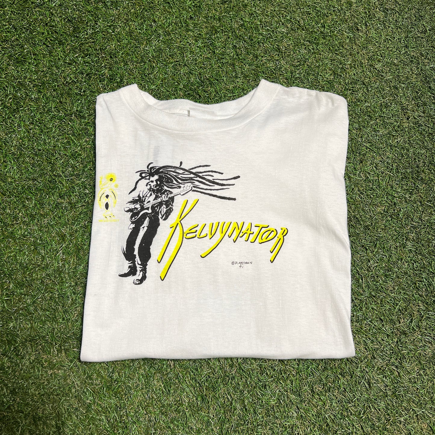 1991 Kelvynator tee white Size XL USED v12154
