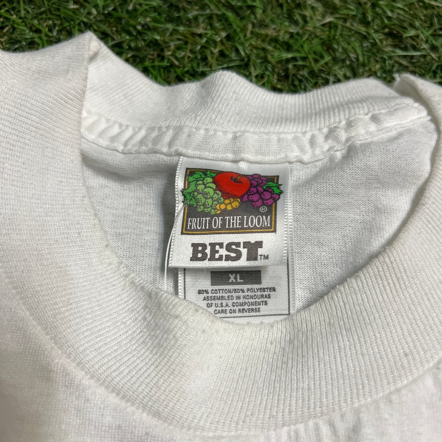 1994 Starline Pacific Underwear White Tee Size XL Used V12092