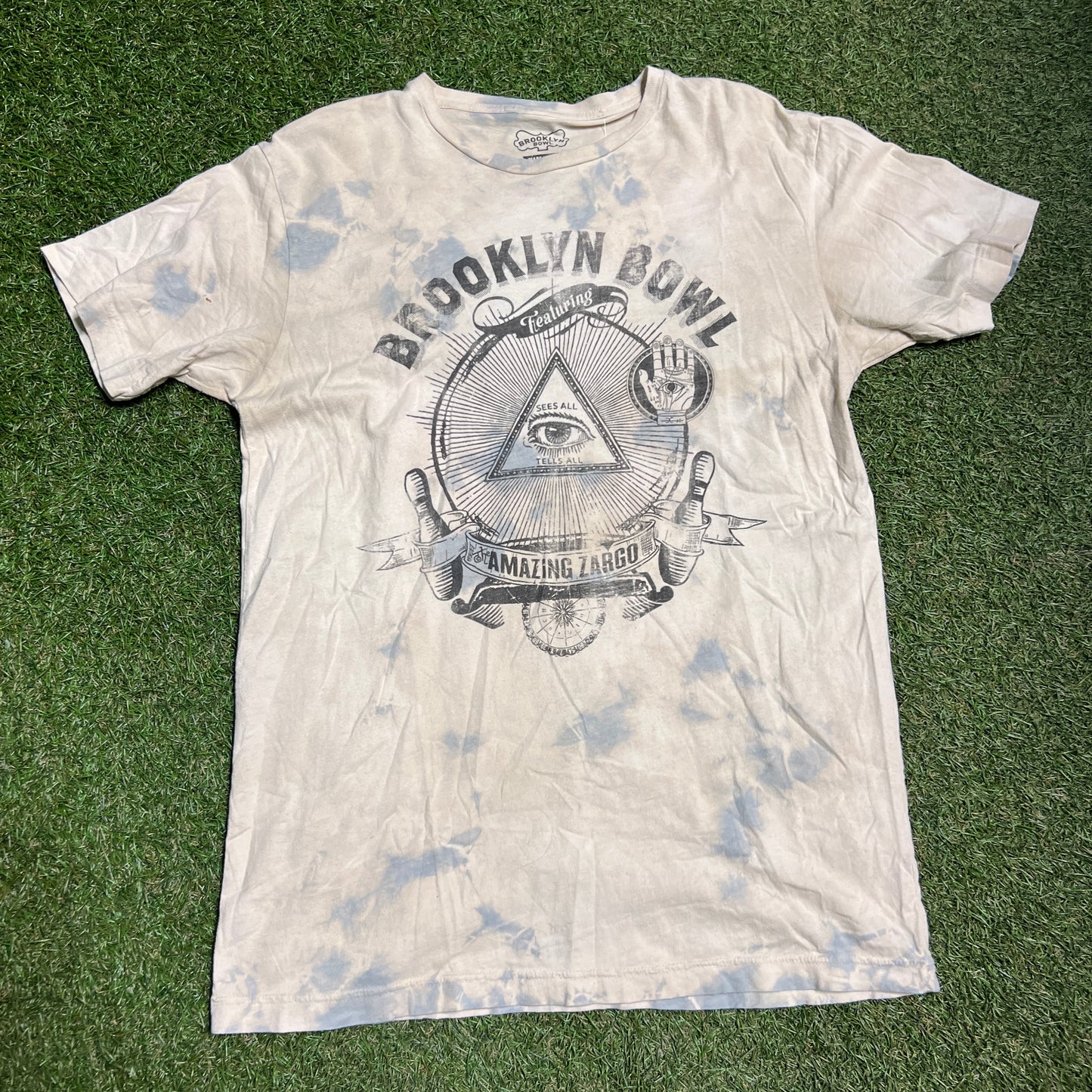 Brooklyn Bowl Amazing Zagro Tee Size Large USED