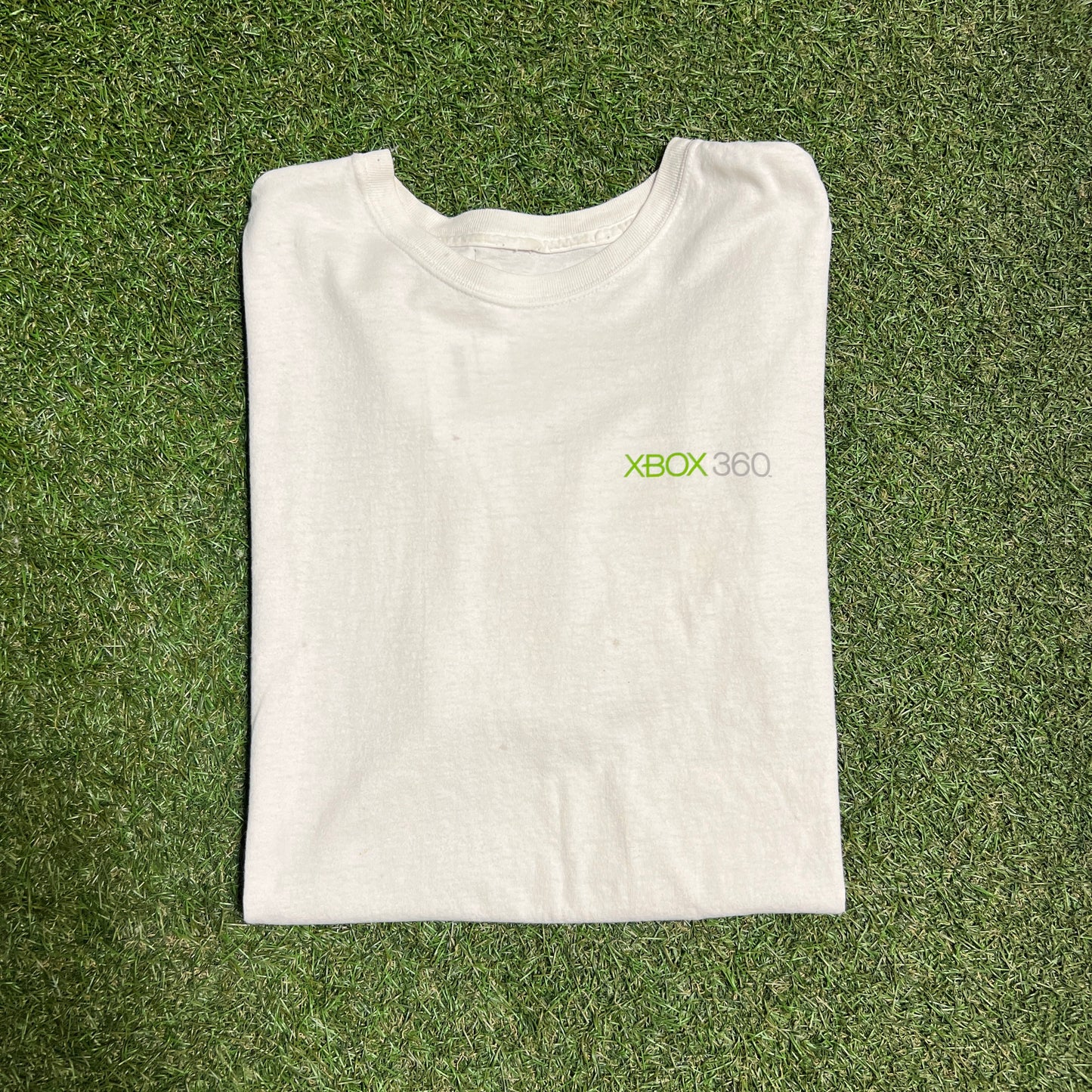 2006 Xbox 360 Promo White Tee Size XL USED v12675