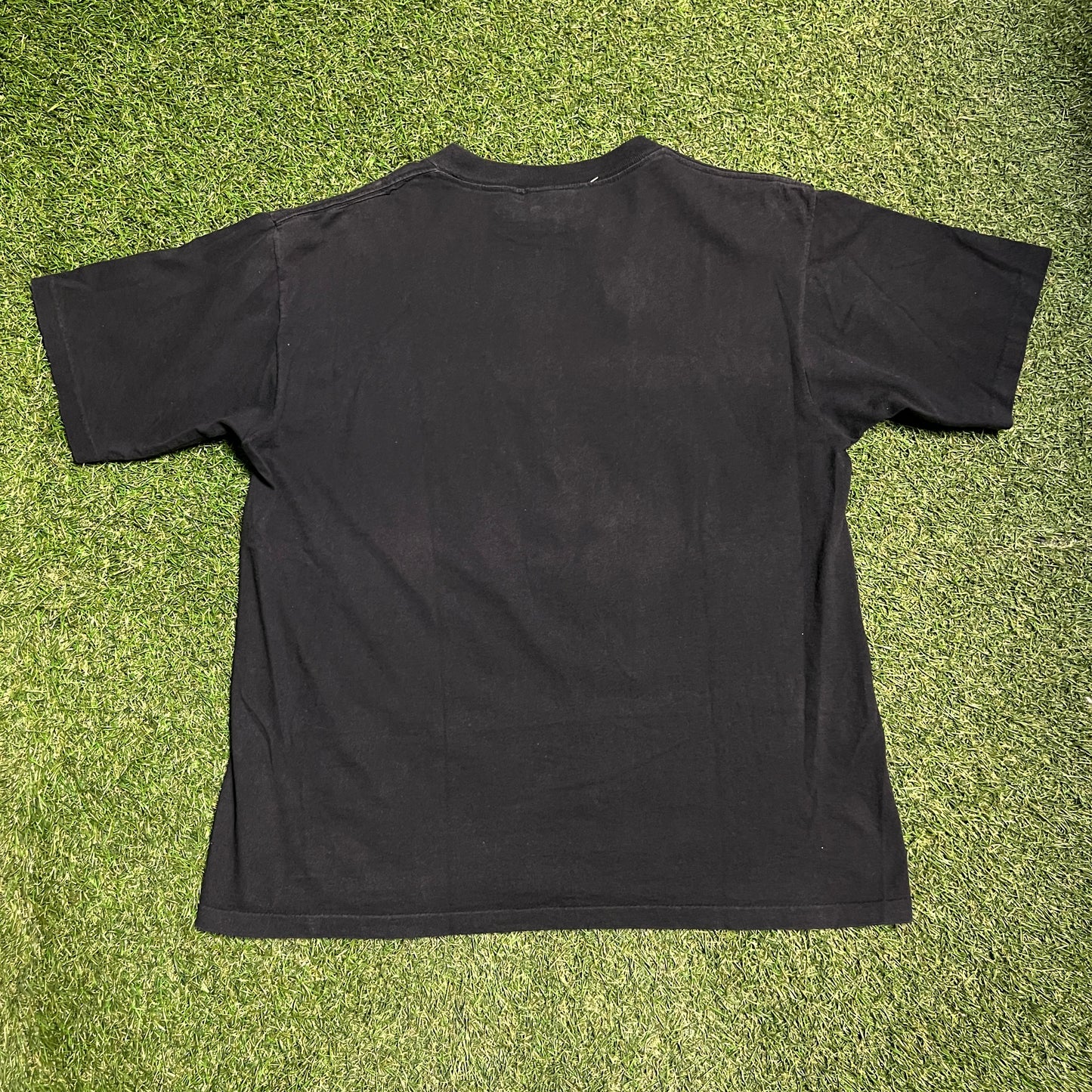 1993 Bermuda Style fish tee black all sport tag Size Large USED v12211