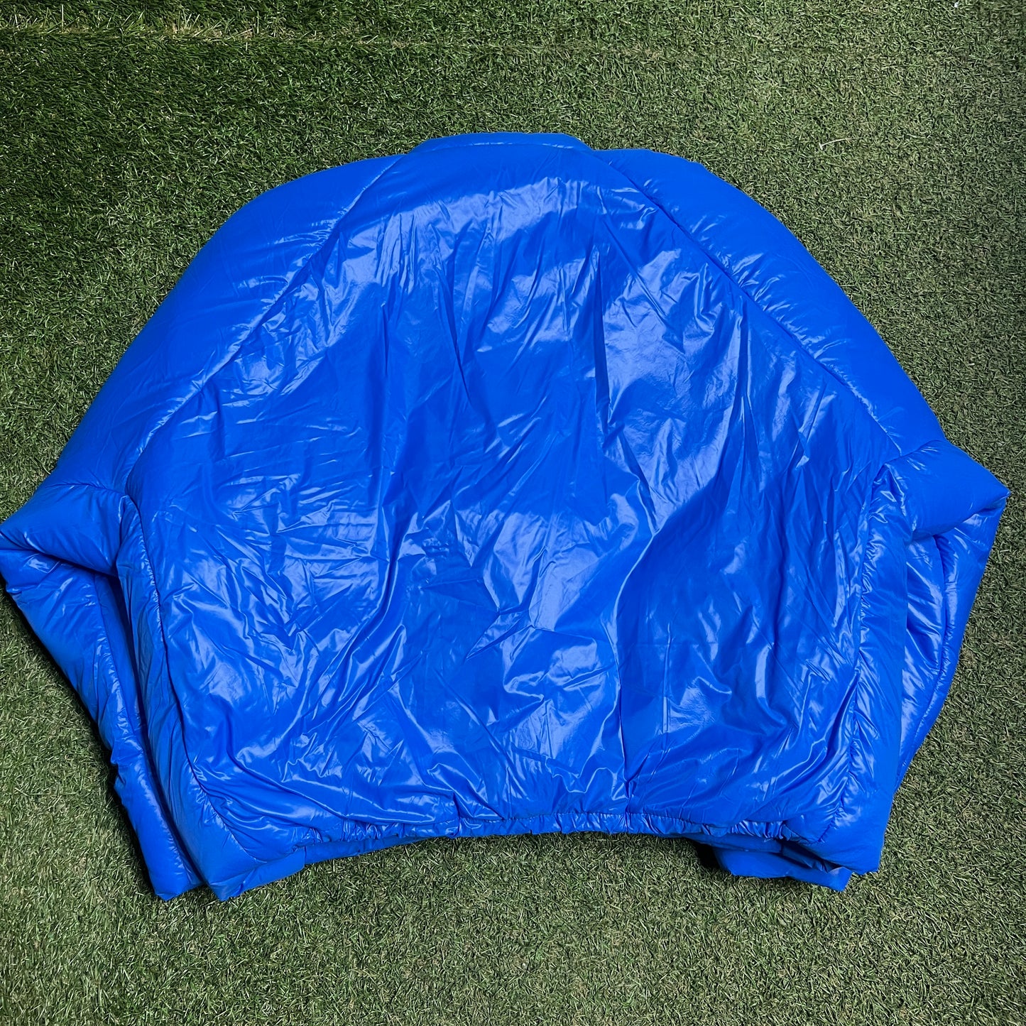 Yeezy Gap Blue Puffy Bubble Jacket Size Medium NEW x12697